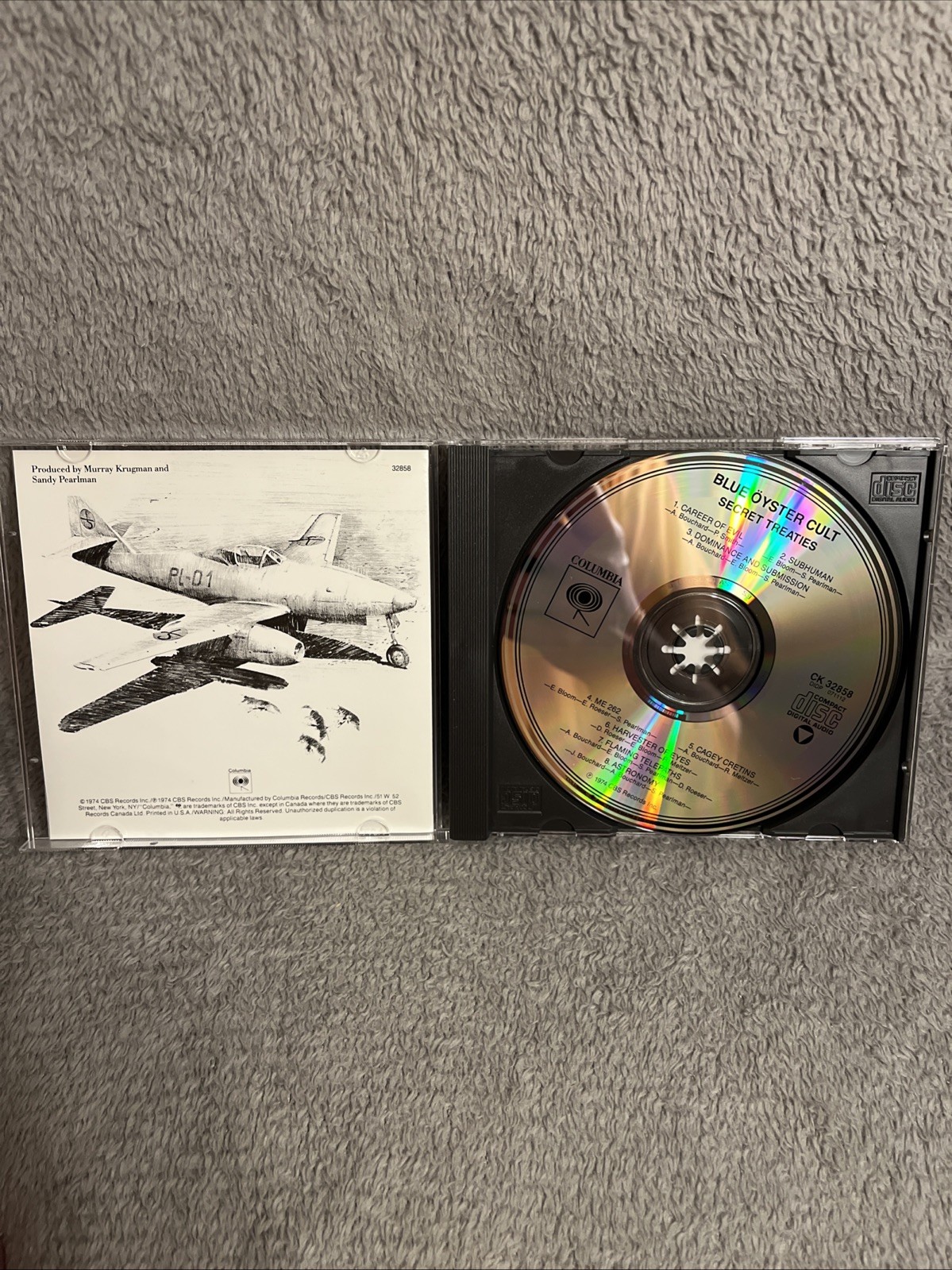 Blue Öyster Cult- Tyranny& Mutation/Secret Treaties/Self Titled Debut 3Cd’s &Box
