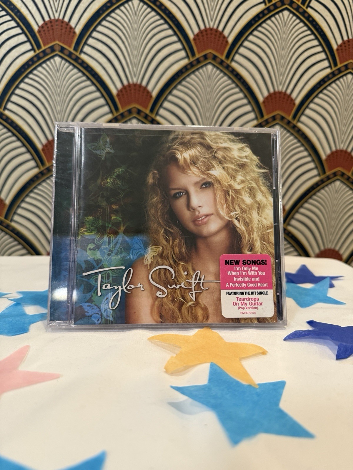 Taylor Swift Debut CD 2008 BMR079102 Factory Sealed Hype Sticker