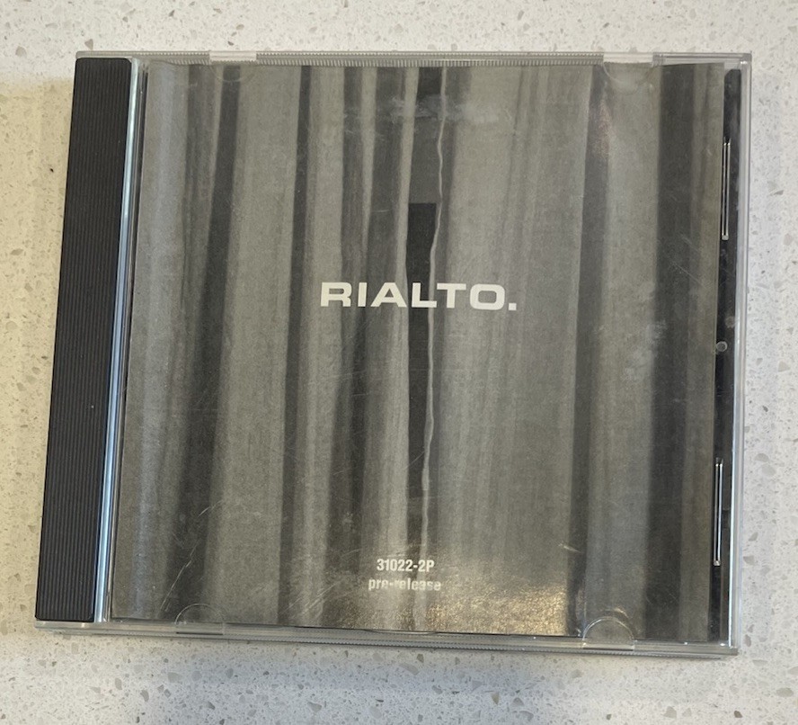 Rialto Britpop Pop CD Album Warner Music 1997 Pre-release Jewel Case rare