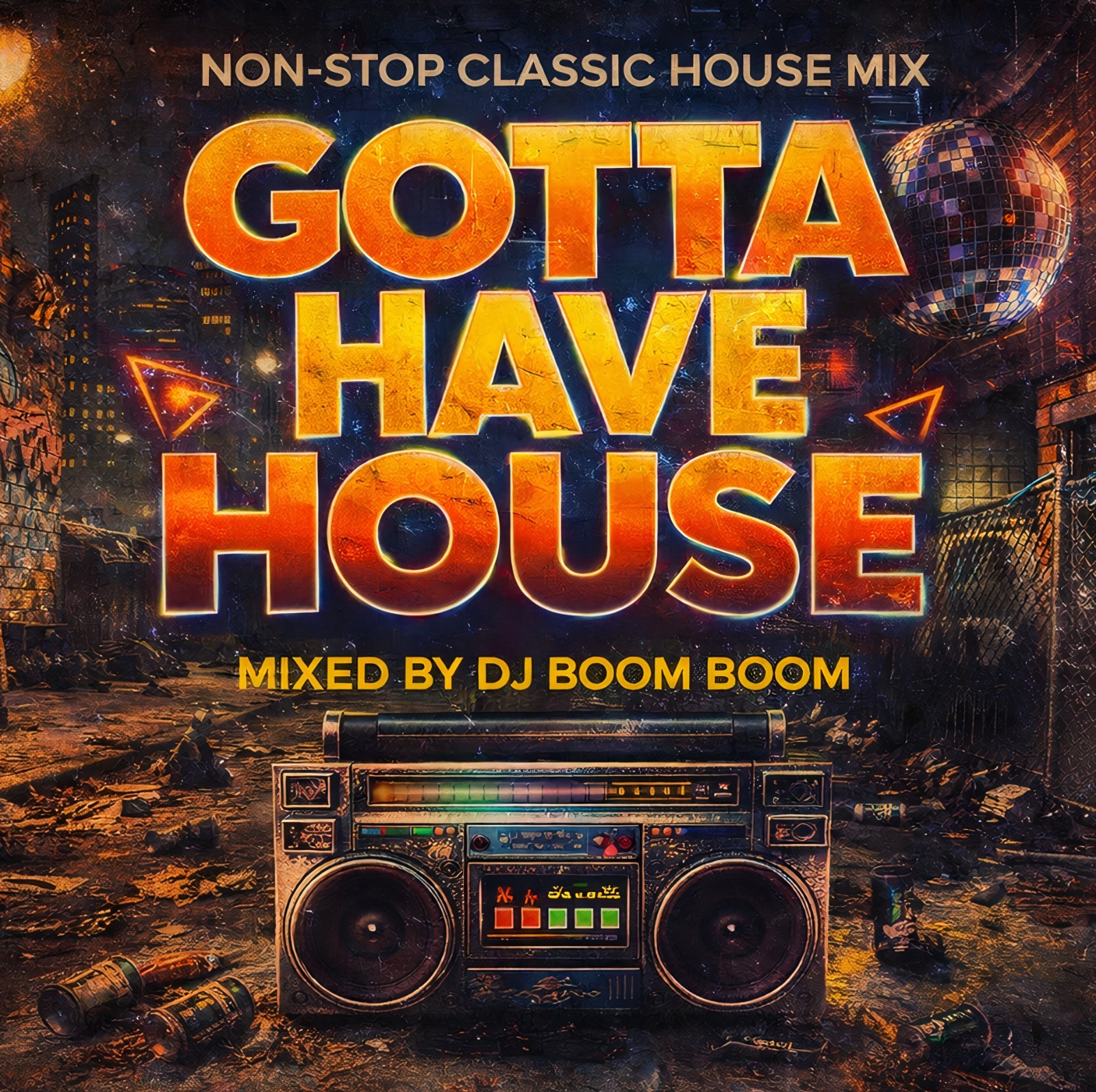 DJ Boom Boom presents "GOTTA HAVE HOUSE" Classic House Mix