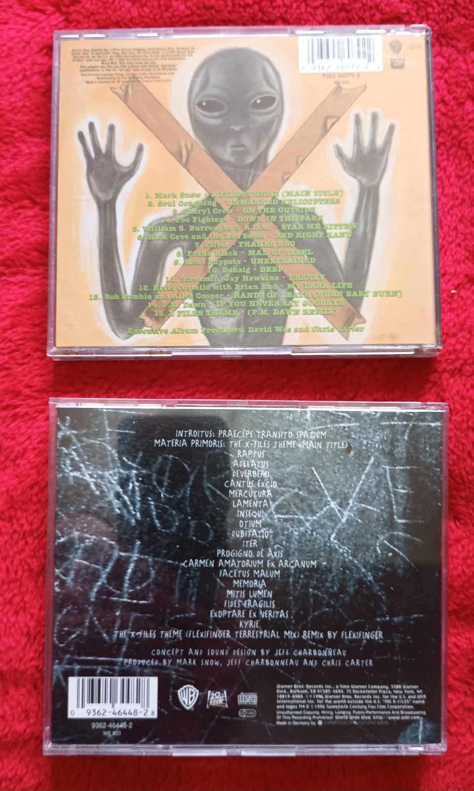 The X Files Mark Snow Chris Carter Cds X2 Inc The Truth And The Light
