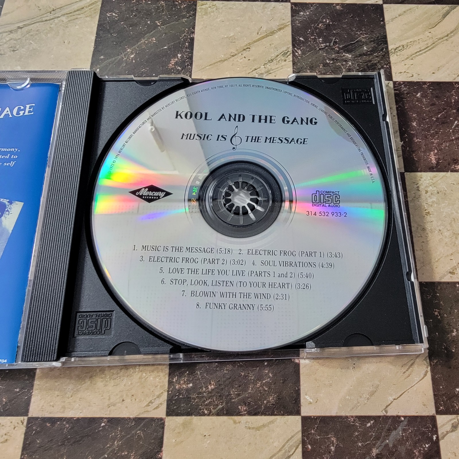 Music Is the Message by Kool & the Gang (CD, Sep-1996, Island/Mercury)