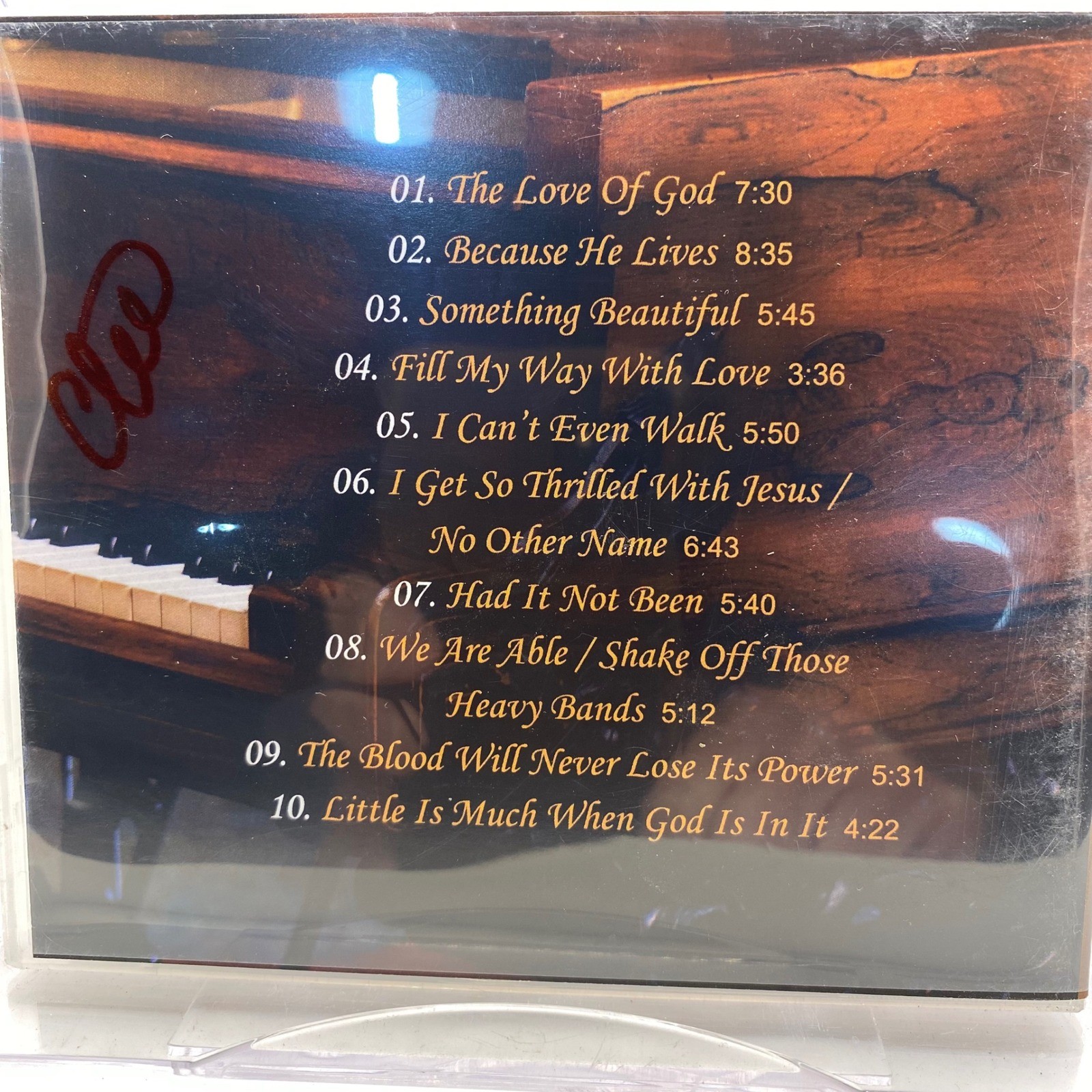 Jimmy Swaggart The Love of God CD 2009 Jim Records 02-190 Gospel Christian Piano