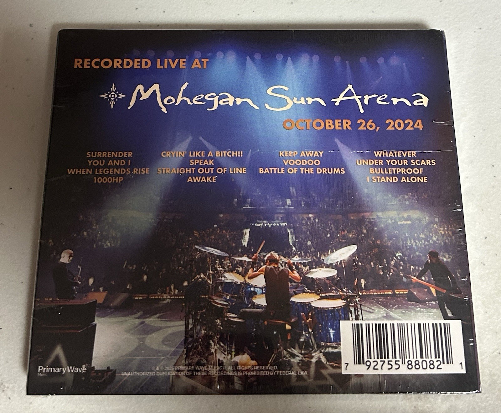 GODSMACK LIVE AT MOHEGAN SUN 2026 CD DVD UNOPENED IN MINT CONDITION
