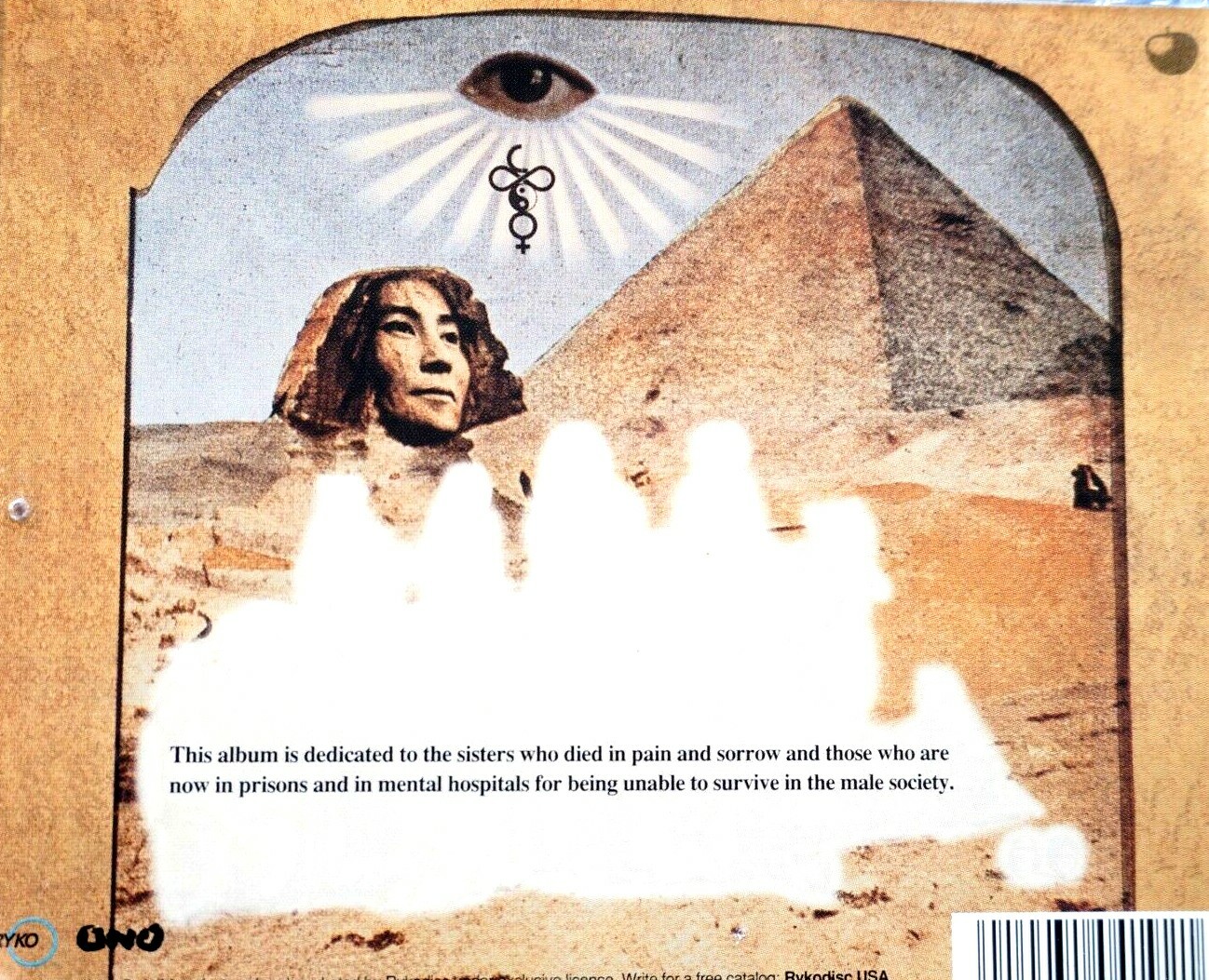 Yoko Ono With Plastic Ono Band - Feeling The Space - CD, VG
