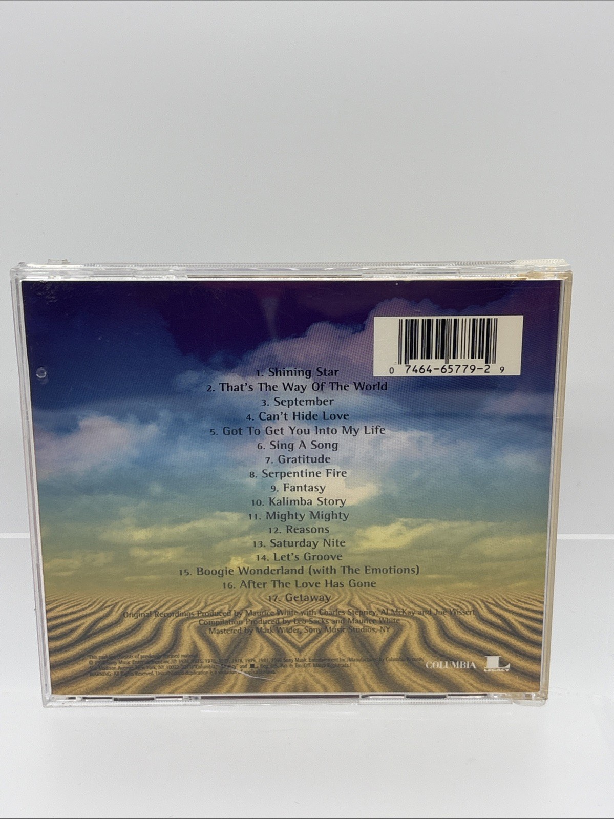 Earth Wind & Fire Greatest Hits Audio CD (1998)-Great Disc Condition