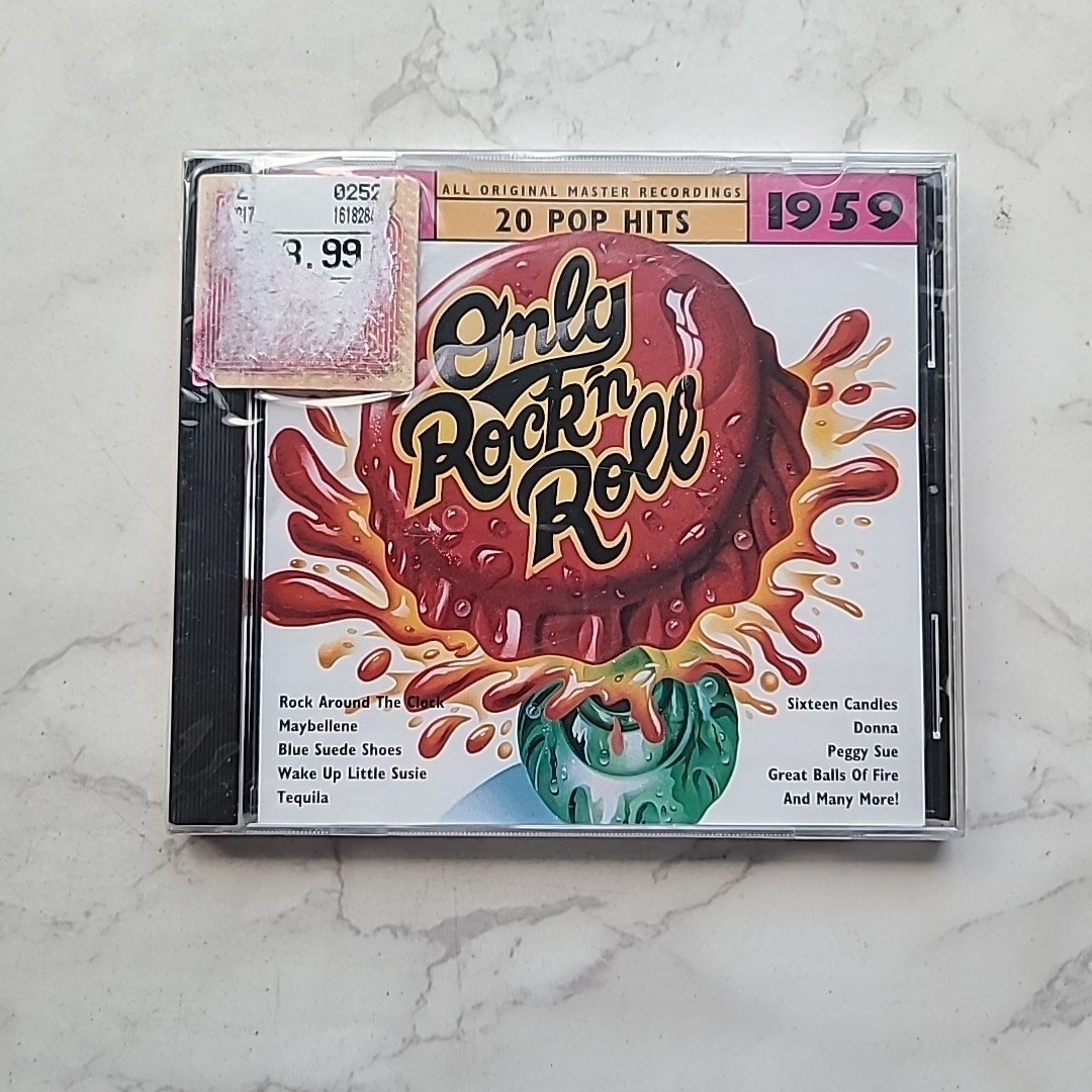 Only Rock n Roll 1955-1959 BRAND NEW CD 20 Pop Hits Donna, Peggy Sue, Tequila