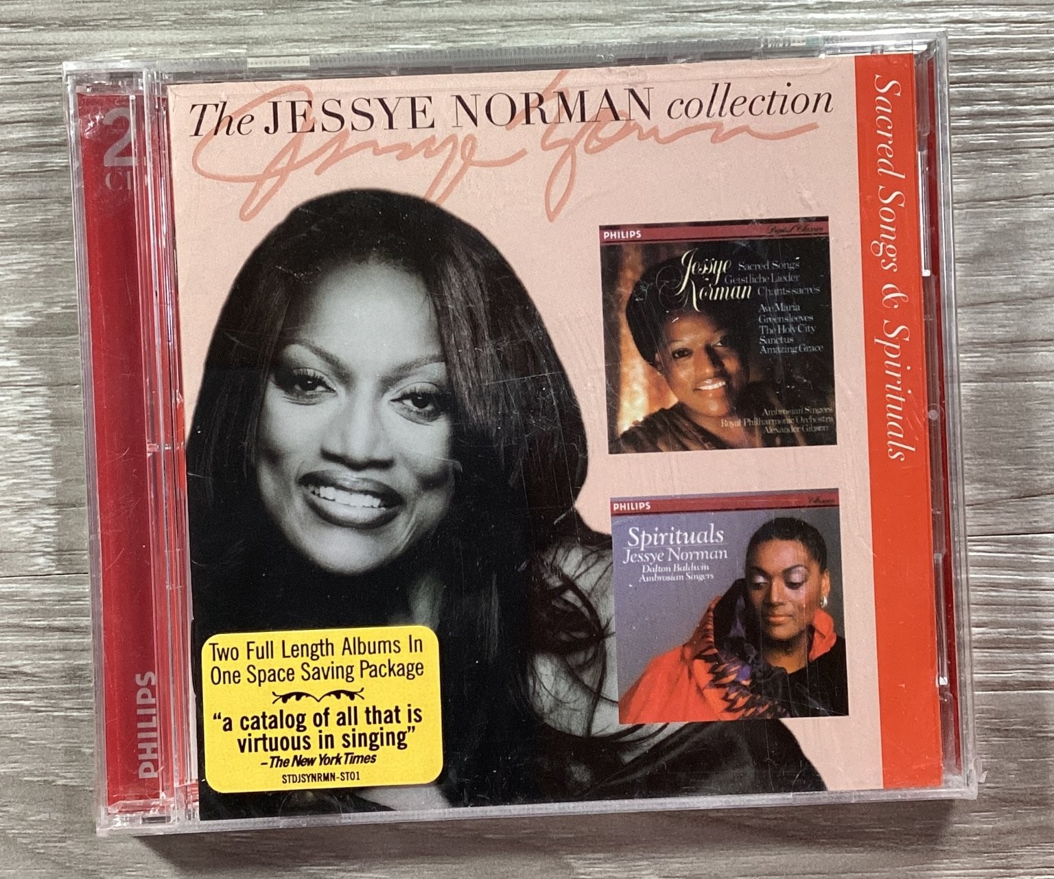 Jessye Norman – Sacred Songs & Spirituals 2CD 2005 Philips Classical Gospel
