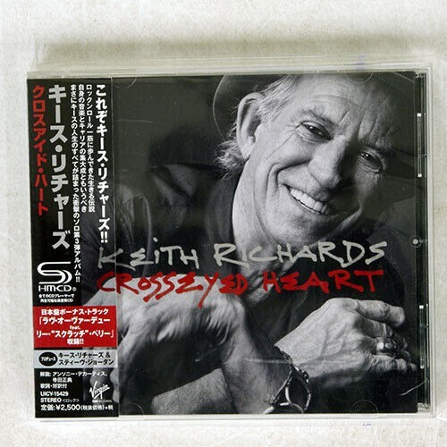 Keith Richards Crosseyed Heart SHM-CD Virgin EMI Records UICY-15429 Japan OBI