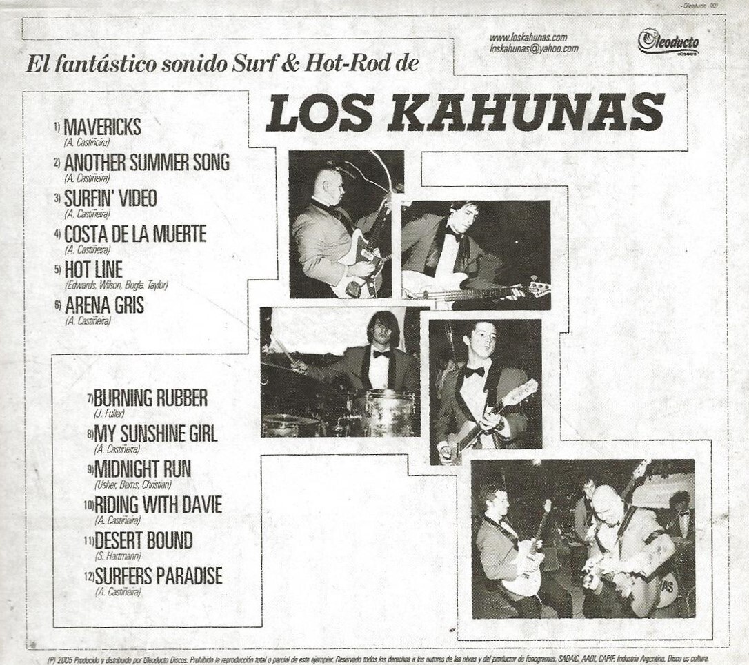 Los Kahunas - El Fantástico Sonido Surf & Hot-Rod de Los Kahunas - CD - NM!