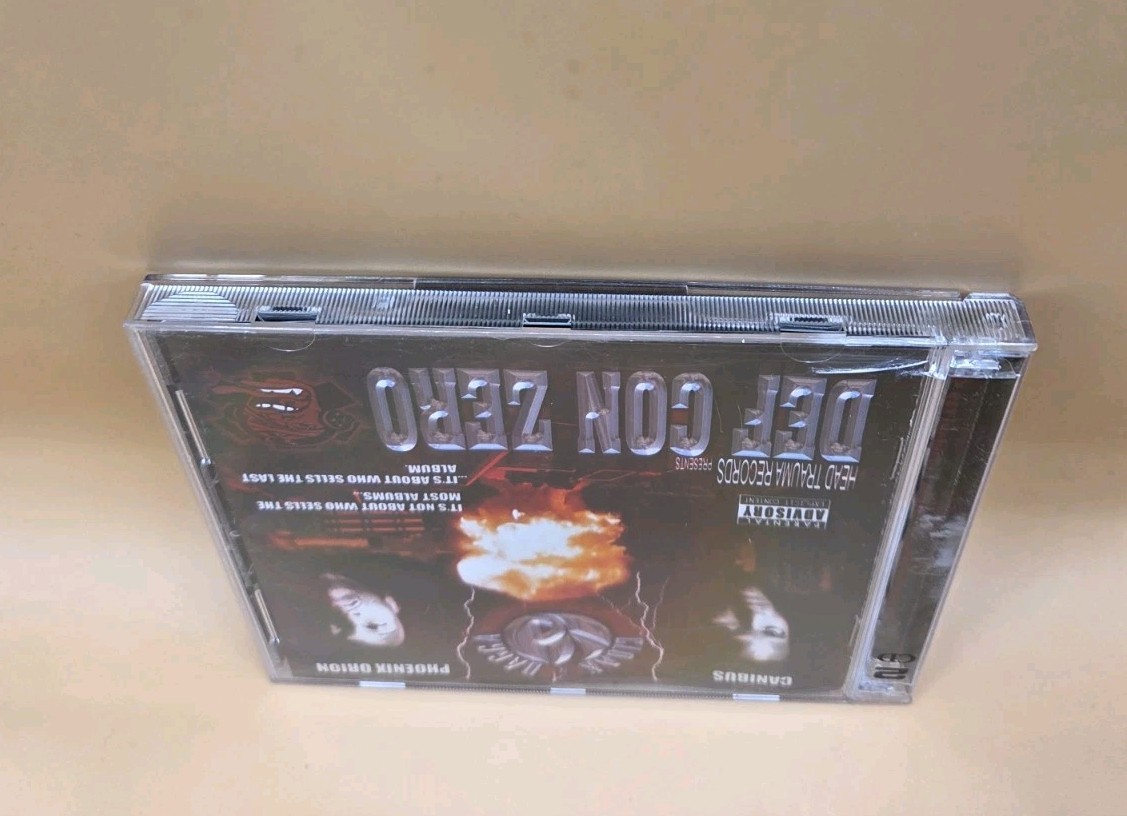 CANIBUS AND PHOENIX ORION DEF CON ZERO 2 DISC CD/DVD