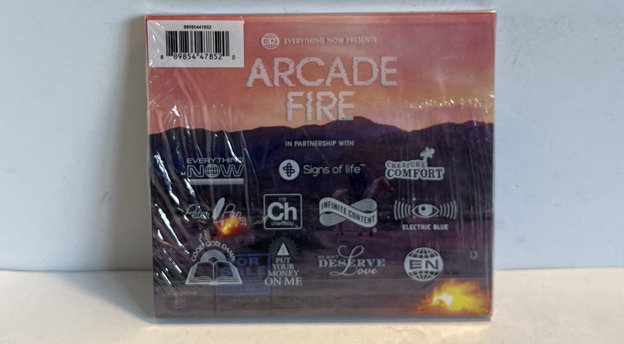 Arcade Fire: Everything Now CD 2017 Sonovox Records USA 105-115 CD1A6