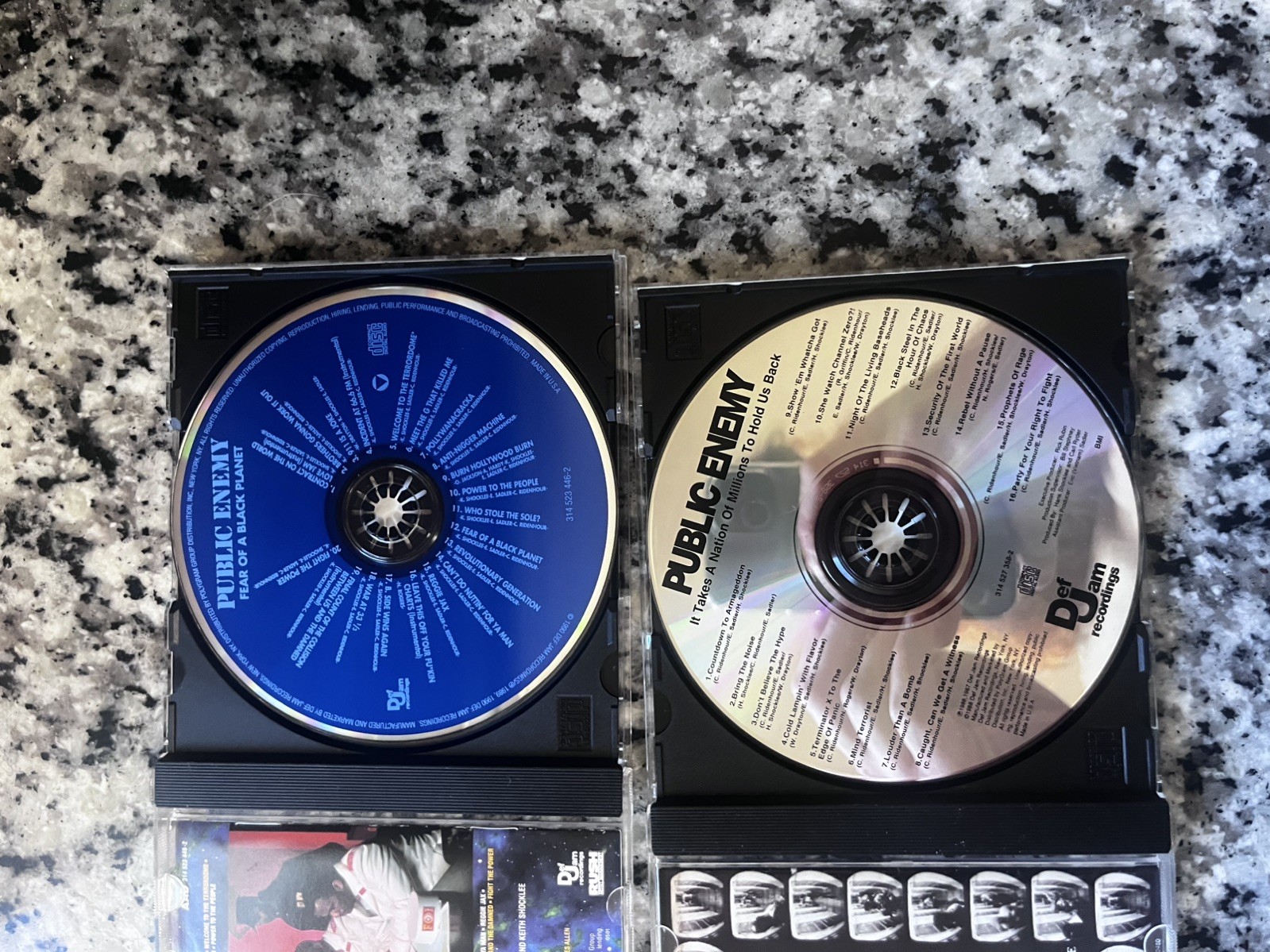 Public Enemy 2 CD LOT Fear of a Black Planet It Takes a Nation of Millions