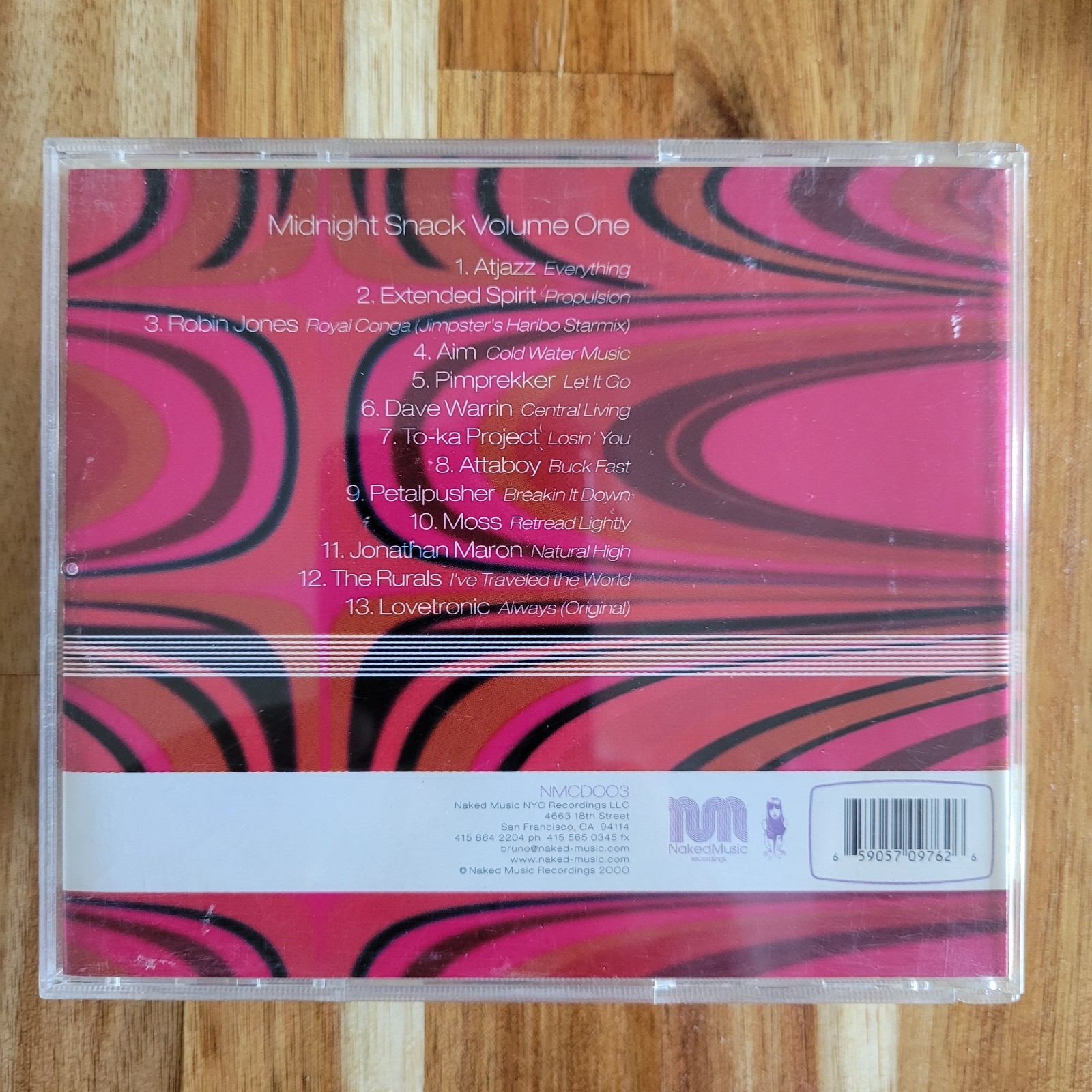Various – Midnight Snack (Volume One) [2000, US, CD, Compilation, Deep House]