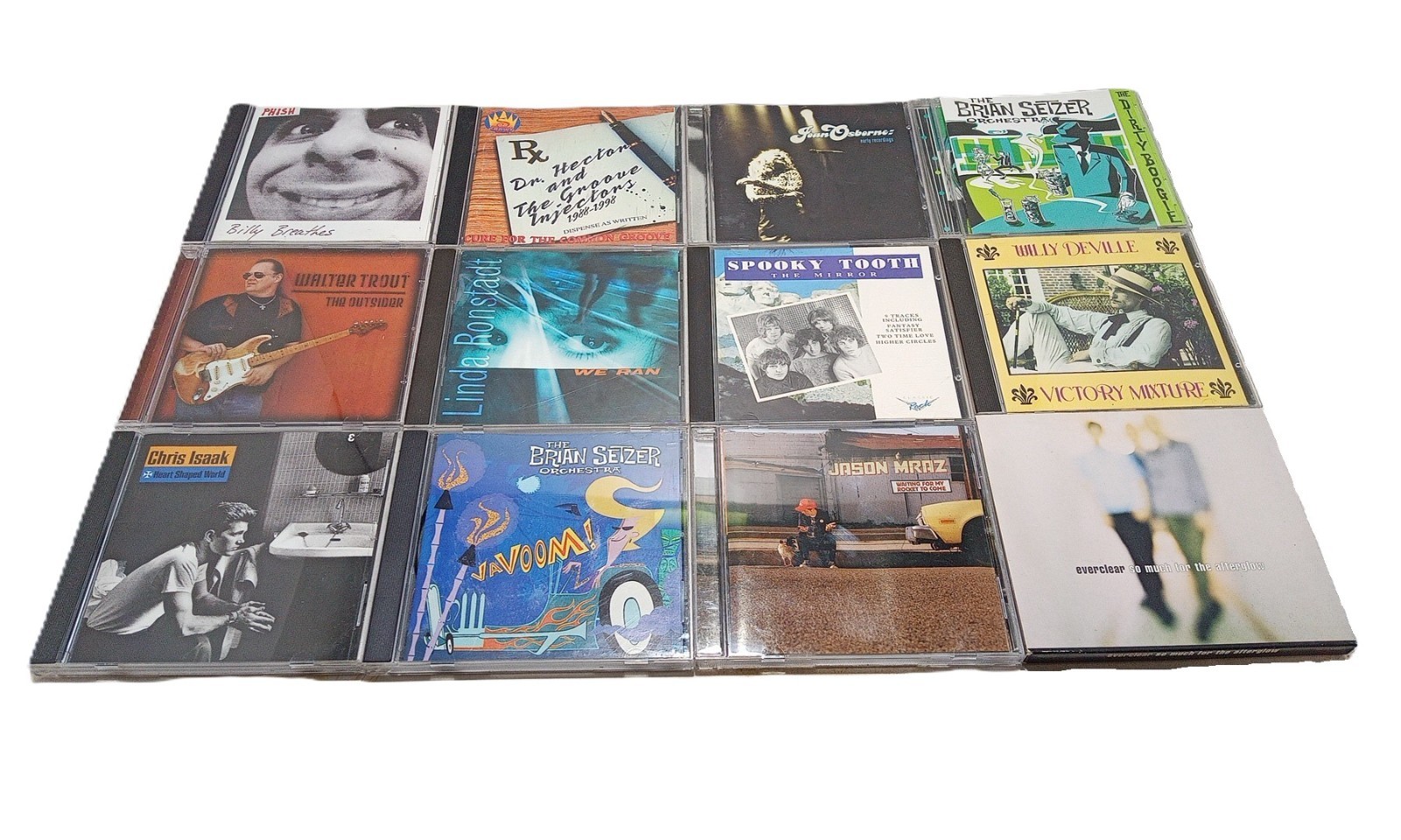 12 CD LOT VINTAGE MIXED ROCK Great Quality "FREE SHIPPING"
