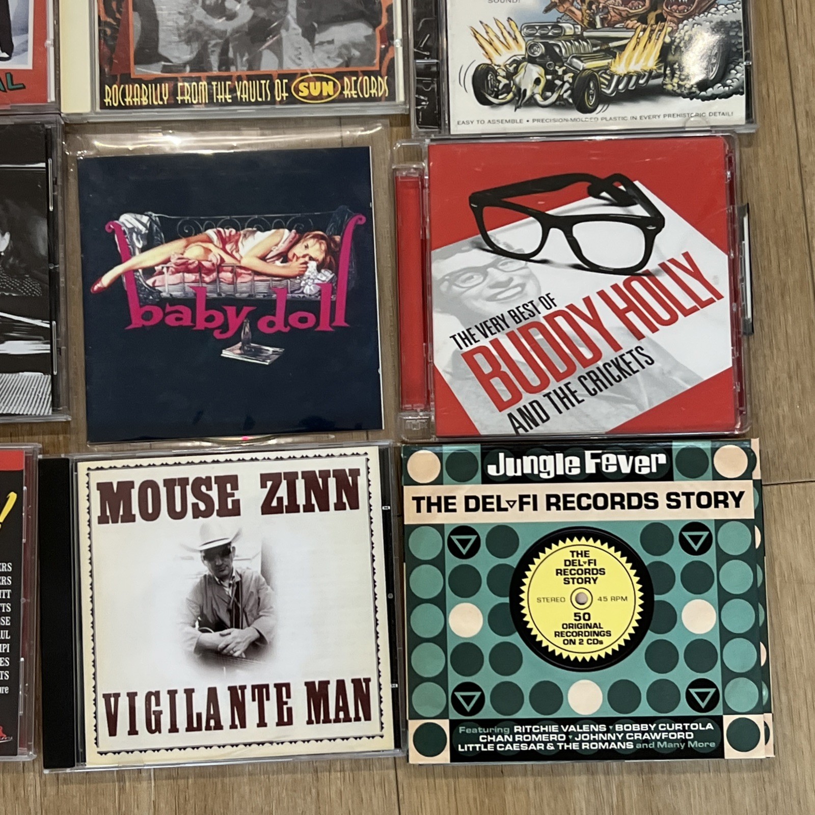 Rockabilly CD Collection Set Of 20 Good Condition Some Of Them Are RARE Set 12
