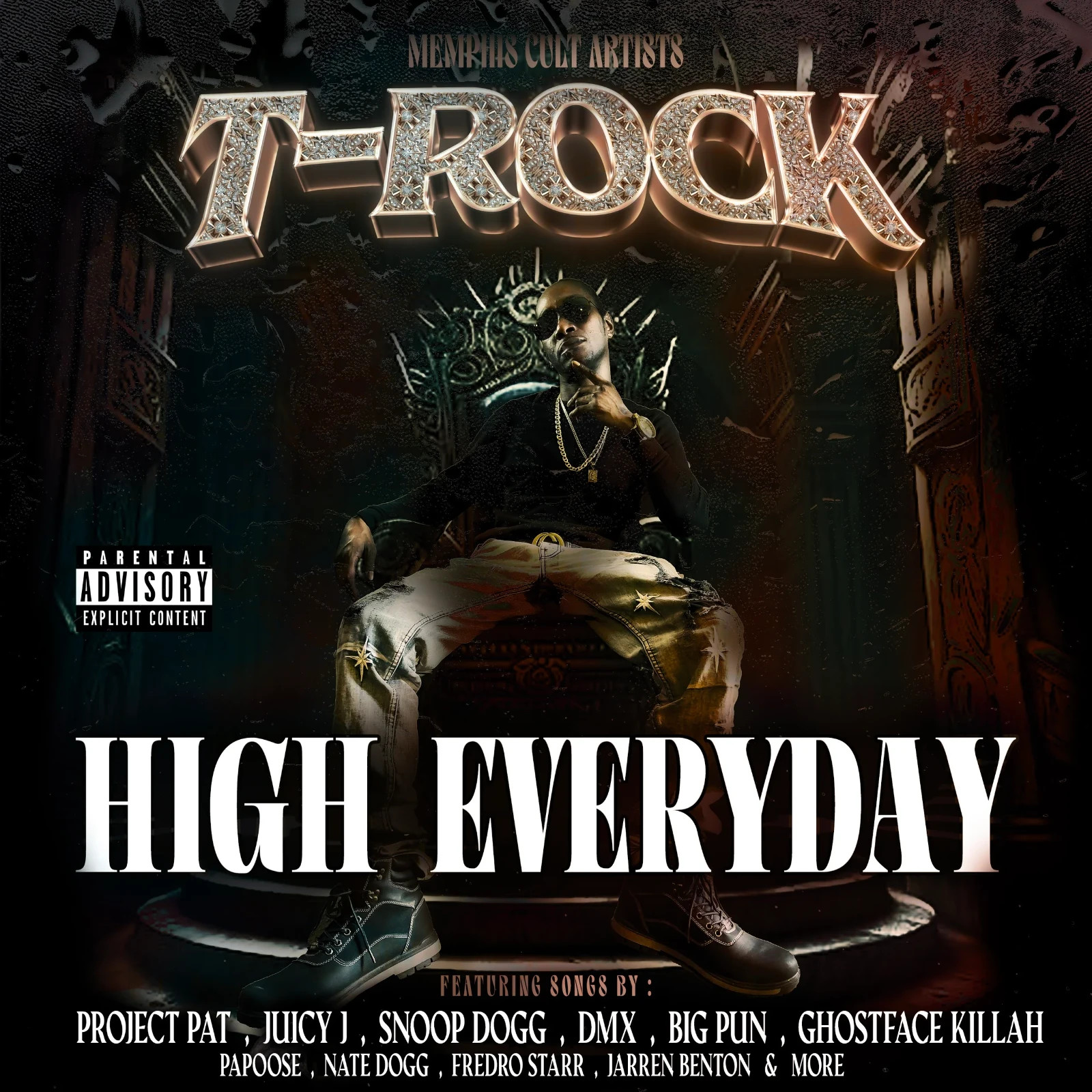T-Rock - High Everyday Mixtape (Atlanta Rap/Hip-Hop Brand New 2025) HOT!!!!!!!!!
