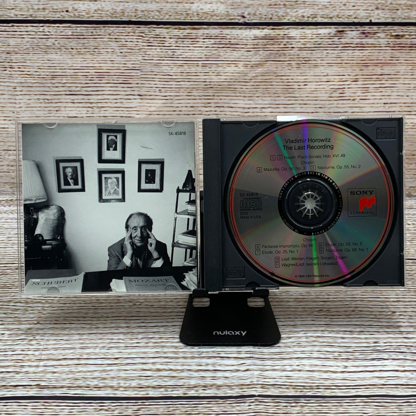 Vladimir Horowitz - The Last Recording Sony Classical [1990 CD] Chopin Haydn