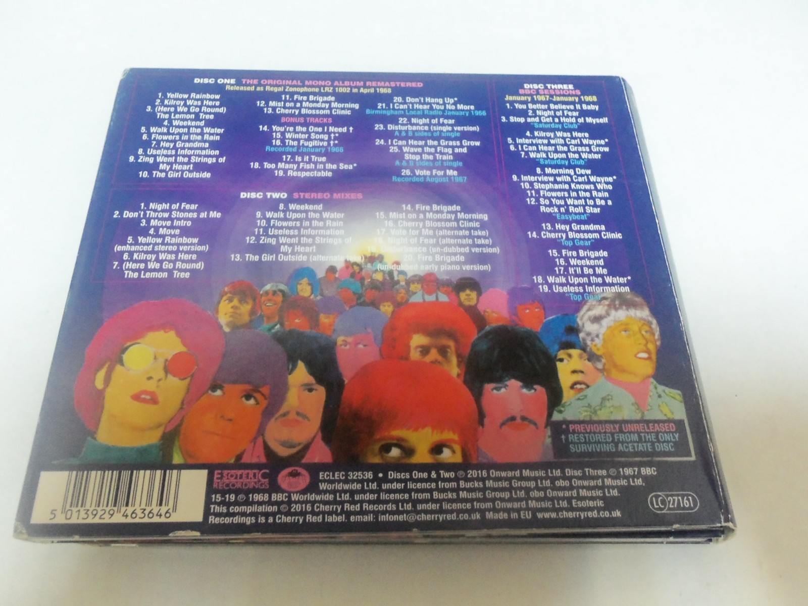 THE MOVE : DELUXE Remastered & Expanded 3-CD SET UK w/ BOOKLET and POSTER