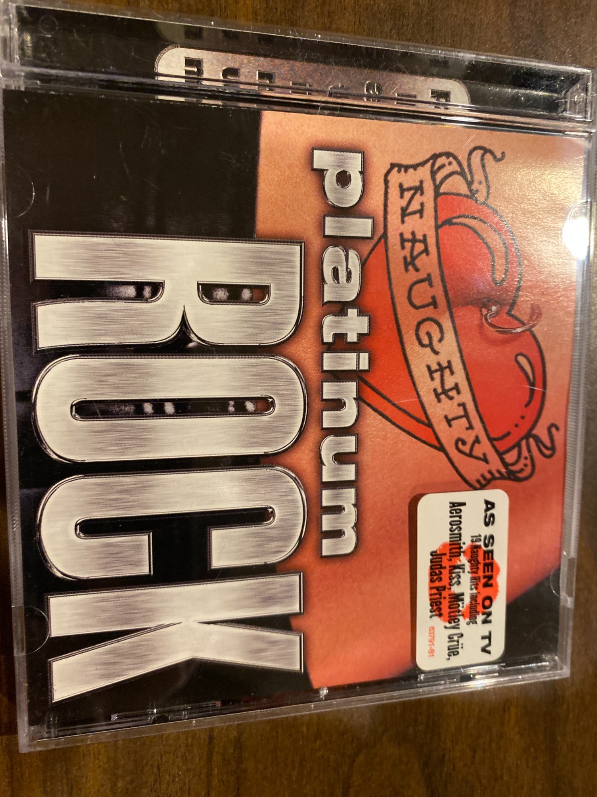 Platinum Rock – 19 Arena Rock Hits (Sony / 2000 / DTP10222) As Seen On TV EX/EX