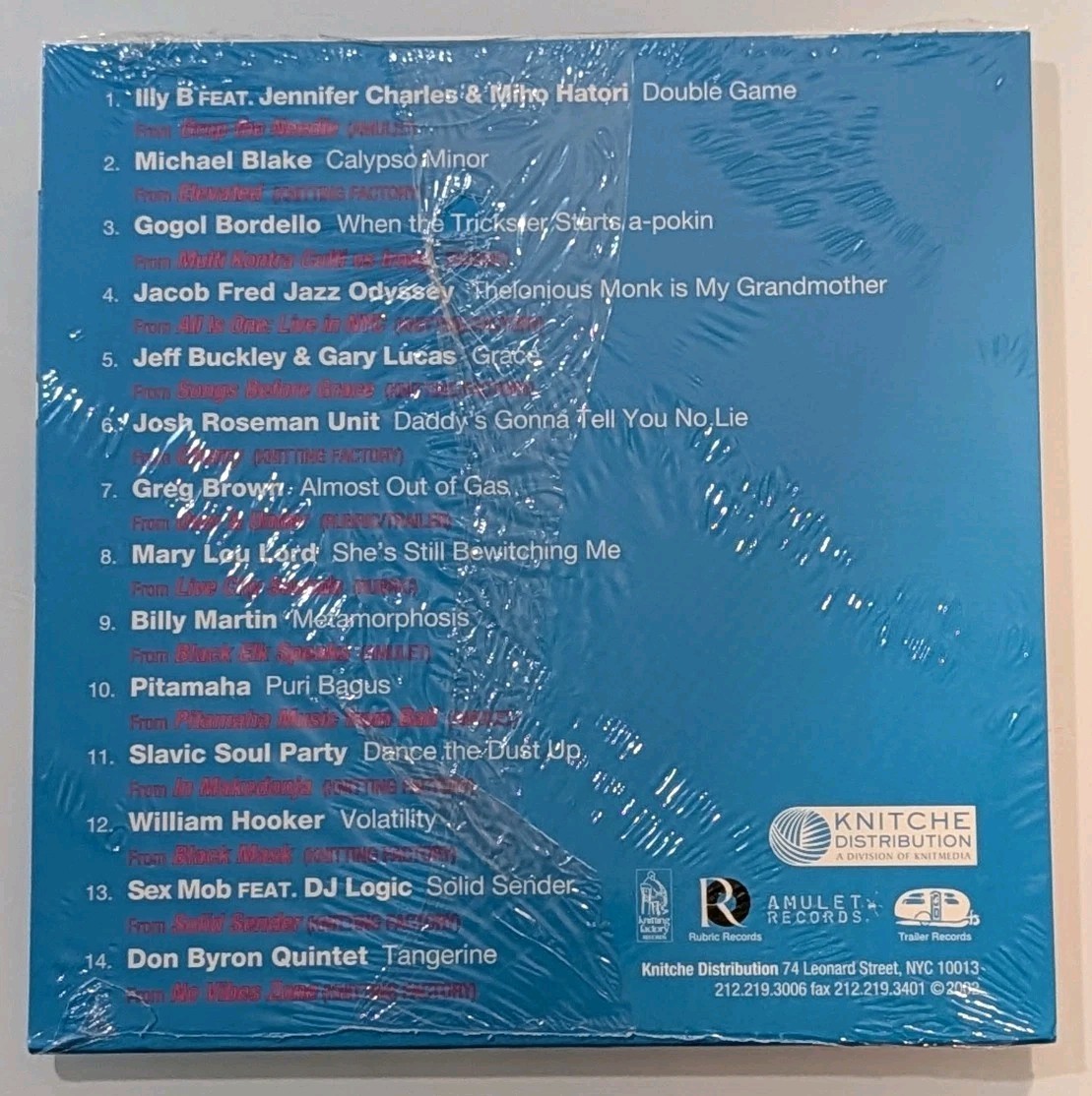NEW Knitche Distribution Sampler Vol. 2 CD Jeff Buckley Gogol Bordello SEALED