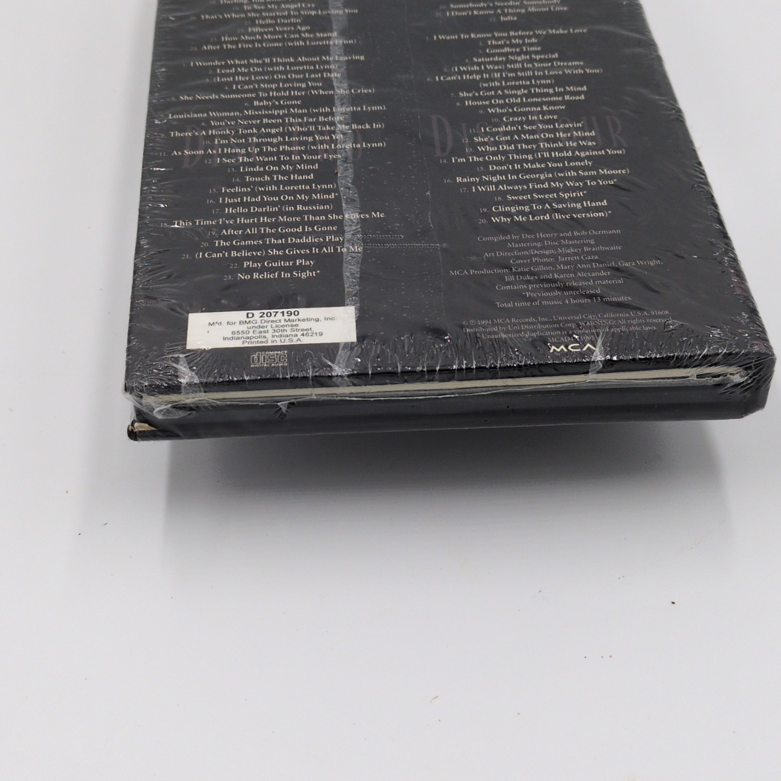 The Conway Twitty Collection 1994 MCA 4 CD Disc Box Set New Sealed
