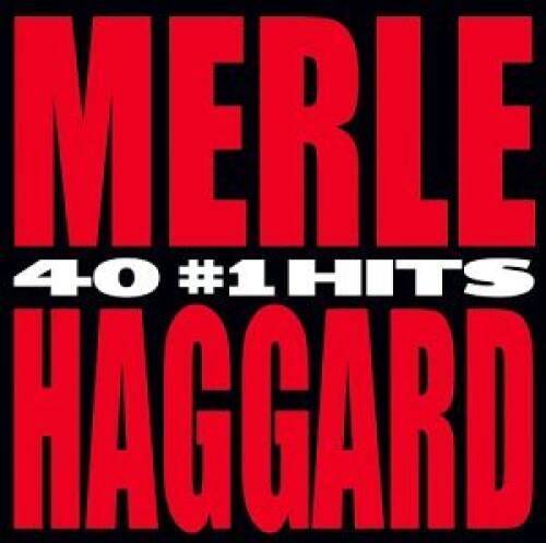 40 #1 Hits [2 CD] - Audio CD By Merle Haggard - GOOD
