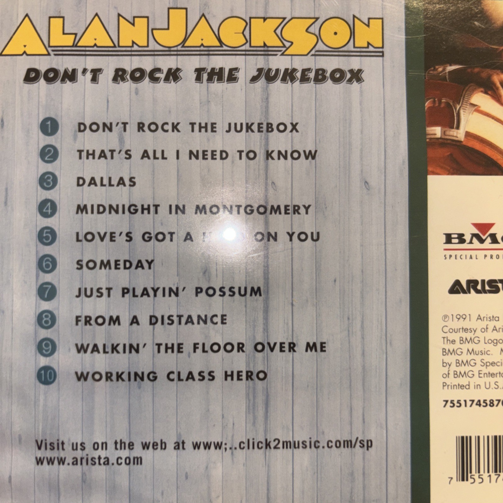 Lot Of 8 Alan Jackson CD’s