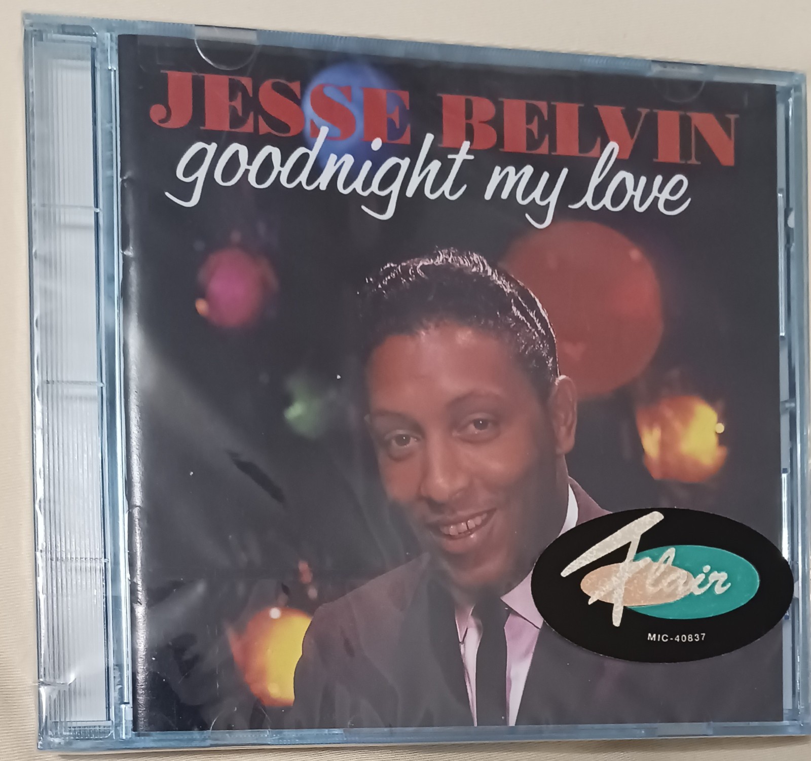 Goodnight My Love by Jesse Belvin (CD, 1991, Flair) - sealed (spine cut)
