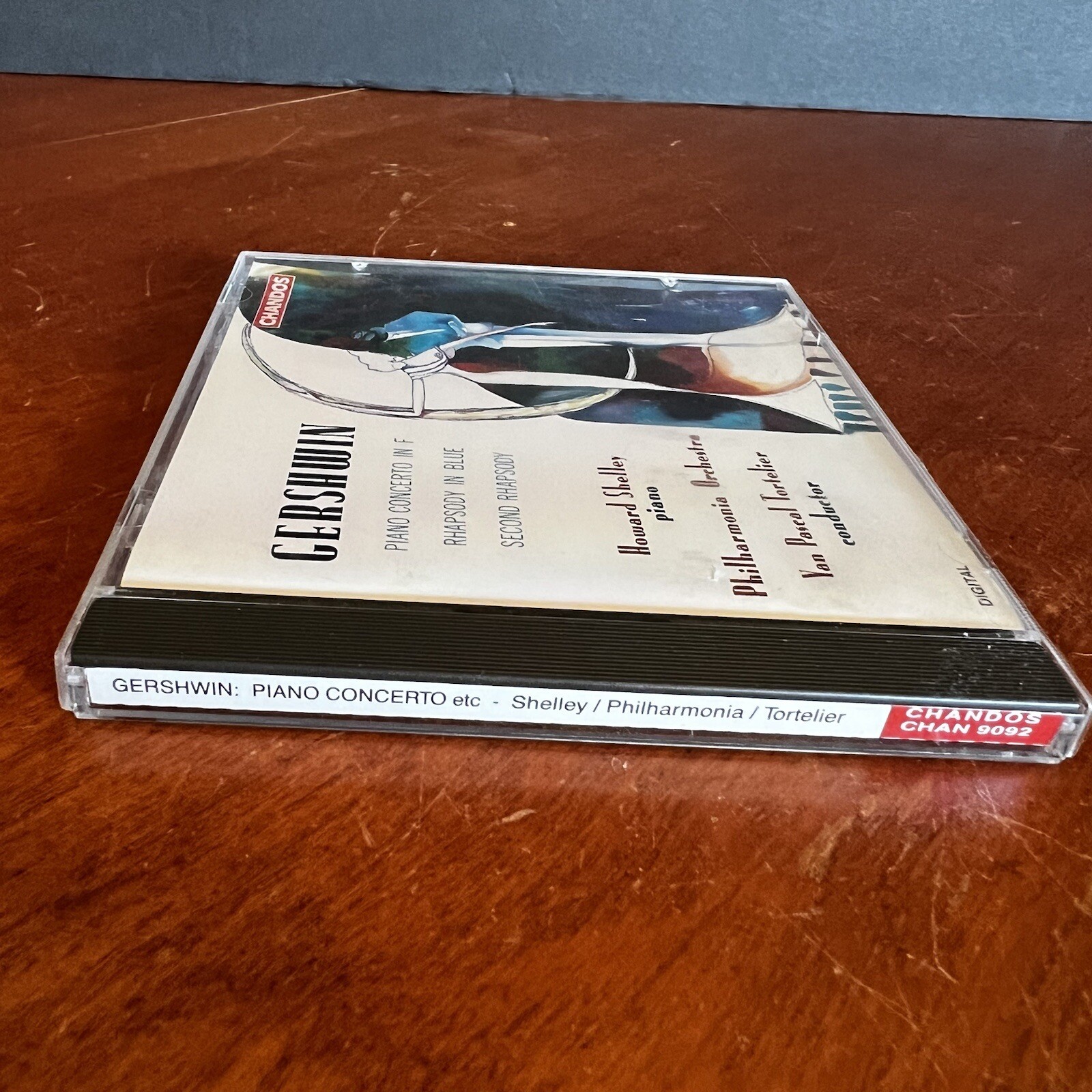 George Gershwin CD Piano Concerto in F Philharmonia Orchestra Rhapsody in Blue