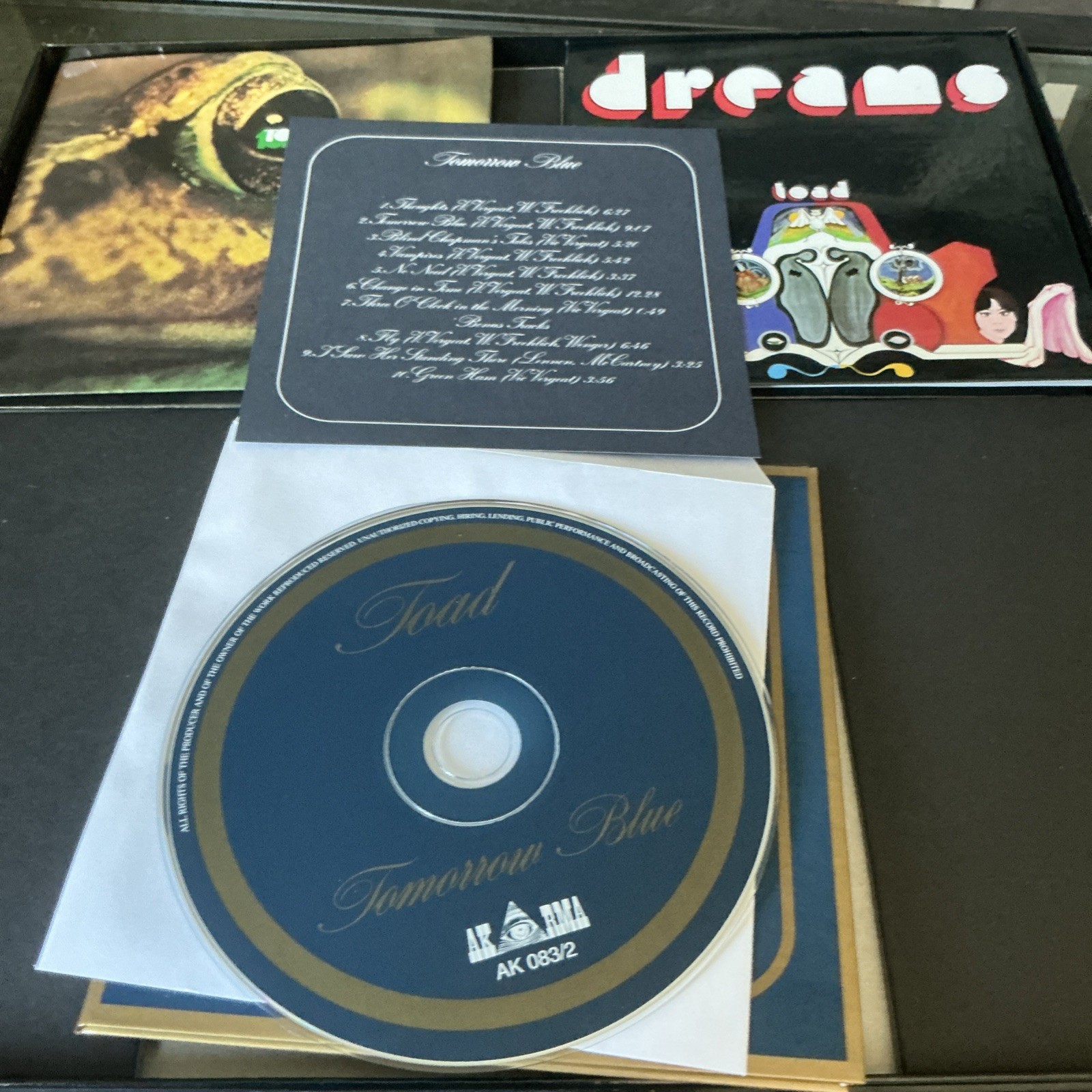 Toad- Toad Tomorrow Blue Dreams CD Box Set