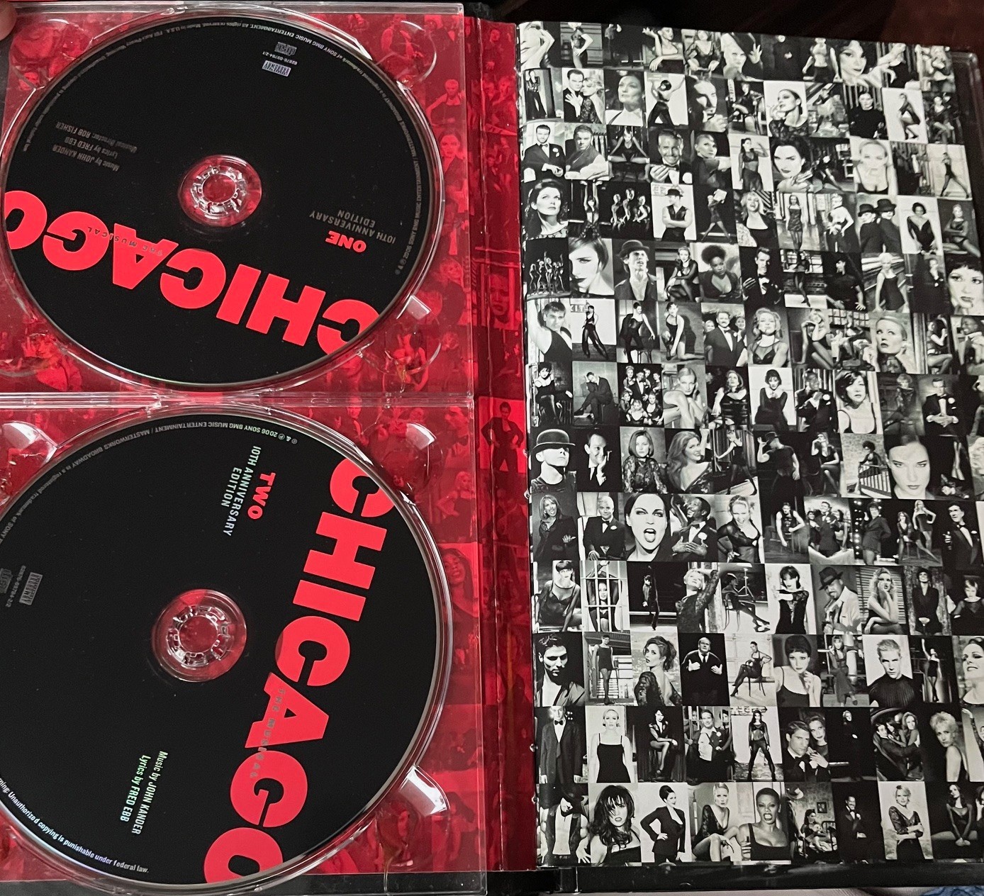 CHICAGO THE MUSICAL - Rare Broadway 10th Anniversary 3-Disc Collector's Set