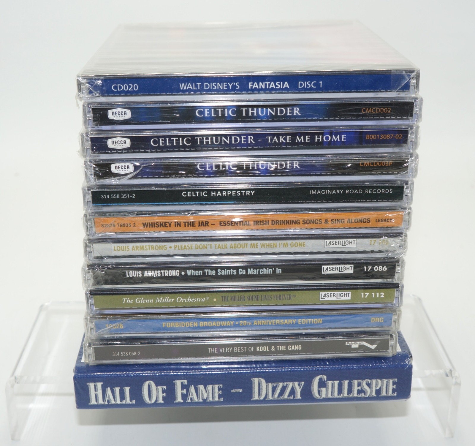 Large Lot of 55 Sealed New Music CDs Jazz R&B Pop Rock Country Celtic Free Ship