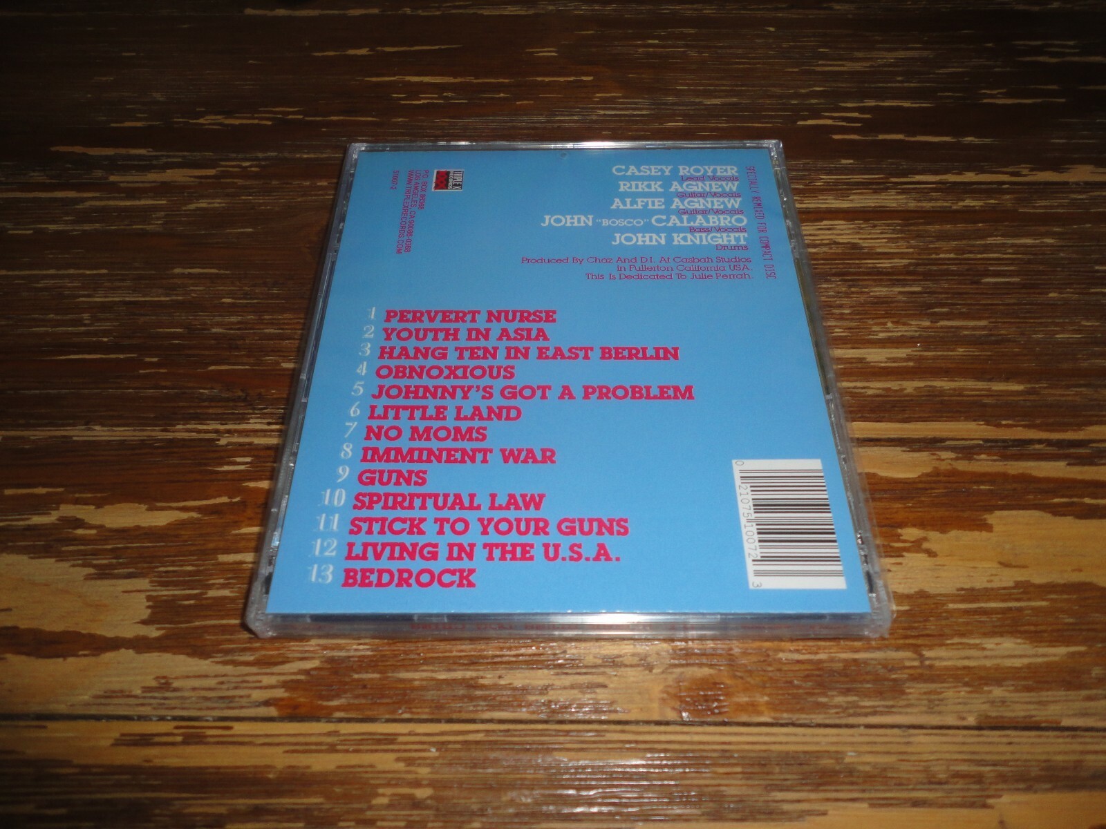 D.I. - Horse Bites Dog Cries CD Casey Royer - Alternative PUNK ROCK Heavy Metal