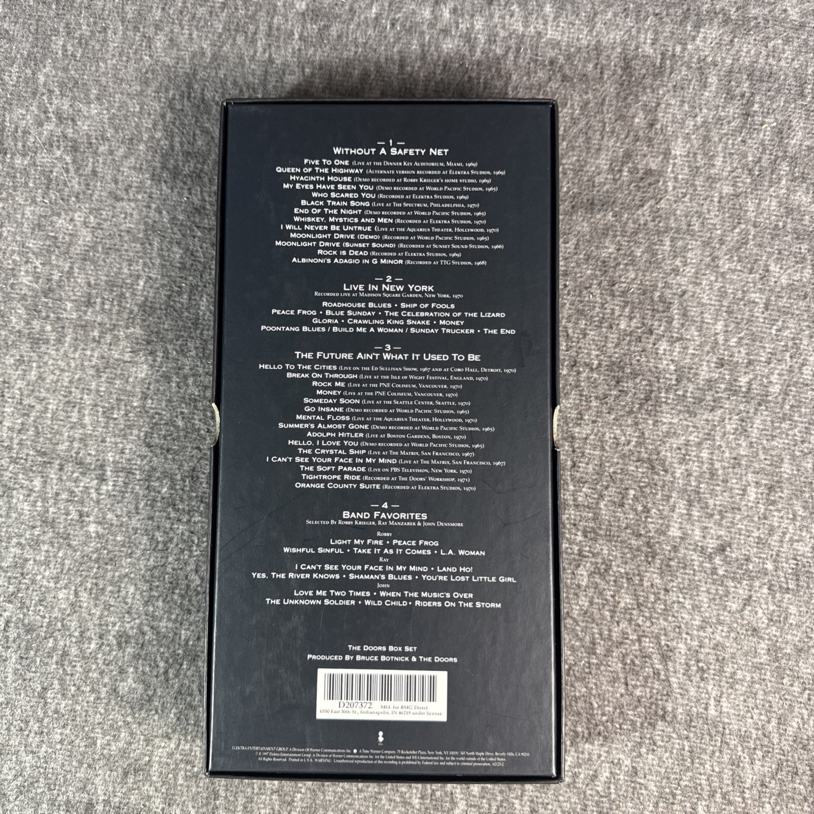 The Doors : The Doors Box Set 4 CD 54 Tracks W/ Booklet Rare, Unreleased, Live