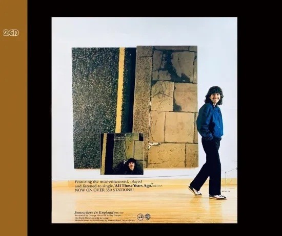 GEORGE HARRISON / SOMEWHERE IN ENGLAND: AI - AUDIO COMPANION 2CD NEW!!!