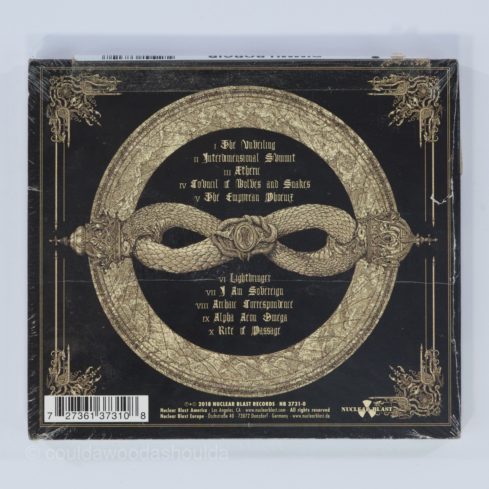 NEW Dimmu Borgir: Eonian CD 2018 Nuclear Blast Records USA NB 3731-0 Digipak