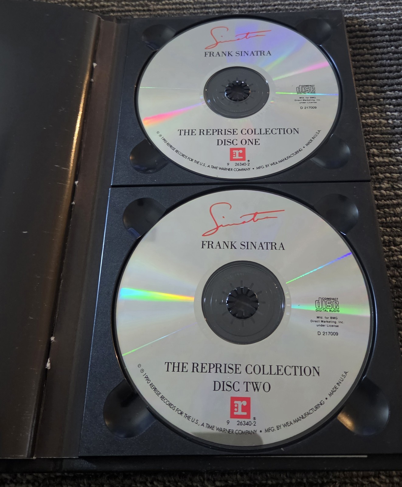 Frank Sinatra The Reprise Collection with Booklet CD Box Set 1990 4 Compact Disc