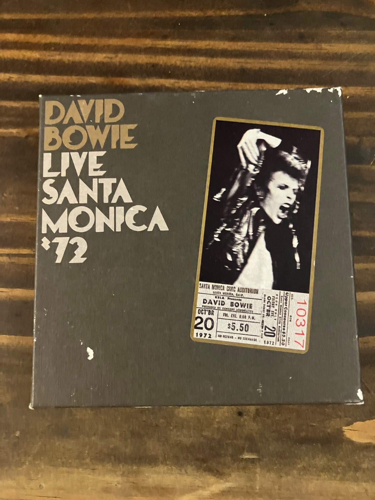 Live Santa Monica '72 by David Bowie (CD, 2008)