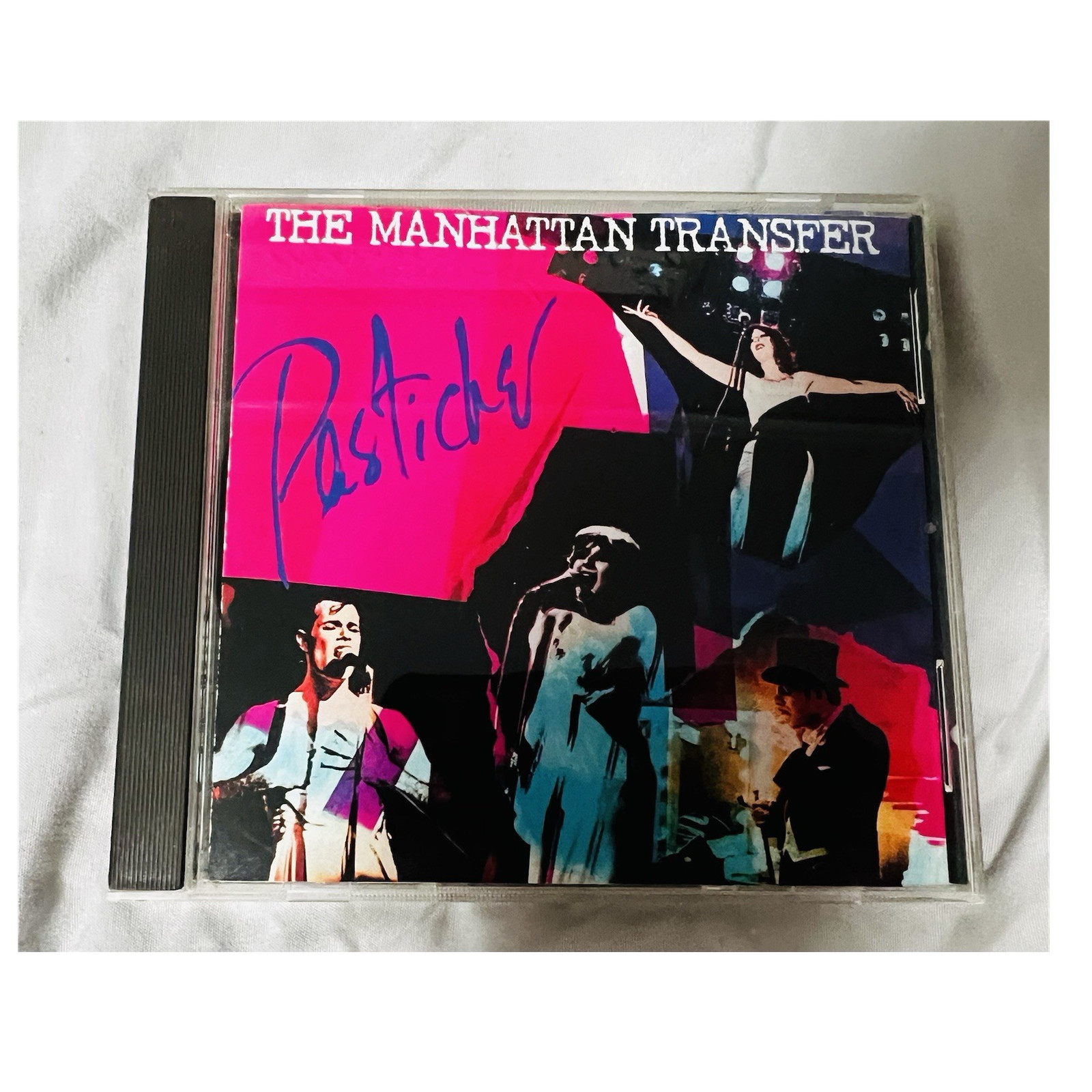 Manhattan Transfer Pastiche CD Rhino R2 71809 Vocal Jazz Album Reissue 1994