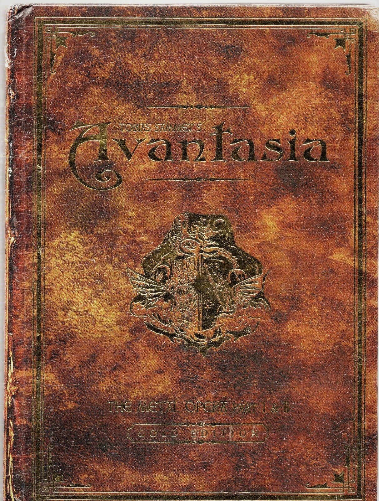 TOBIAS SAMMETS AVANTASIA METAL OPERA PART 1 & 2 GOLD EDITION