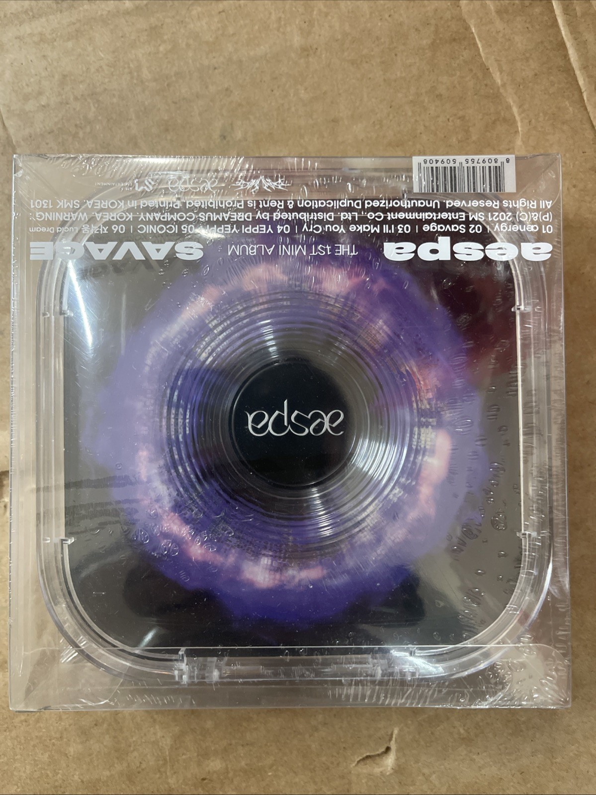 Aespa Savage (First Mini Album) P.O.S Version