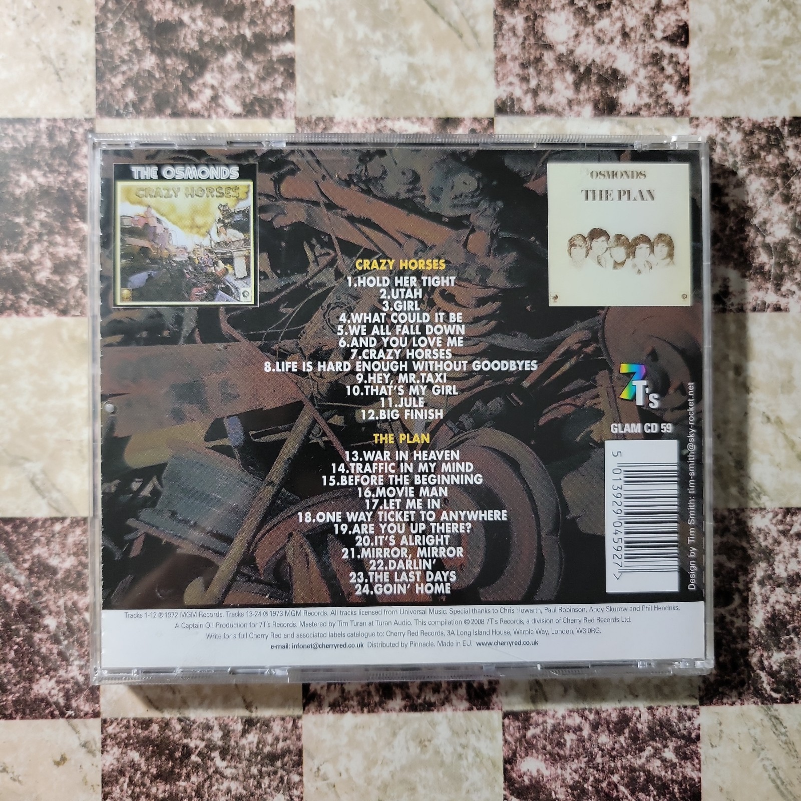 Crazy Horses/The Plan by The Osmonds (CD, 2008)