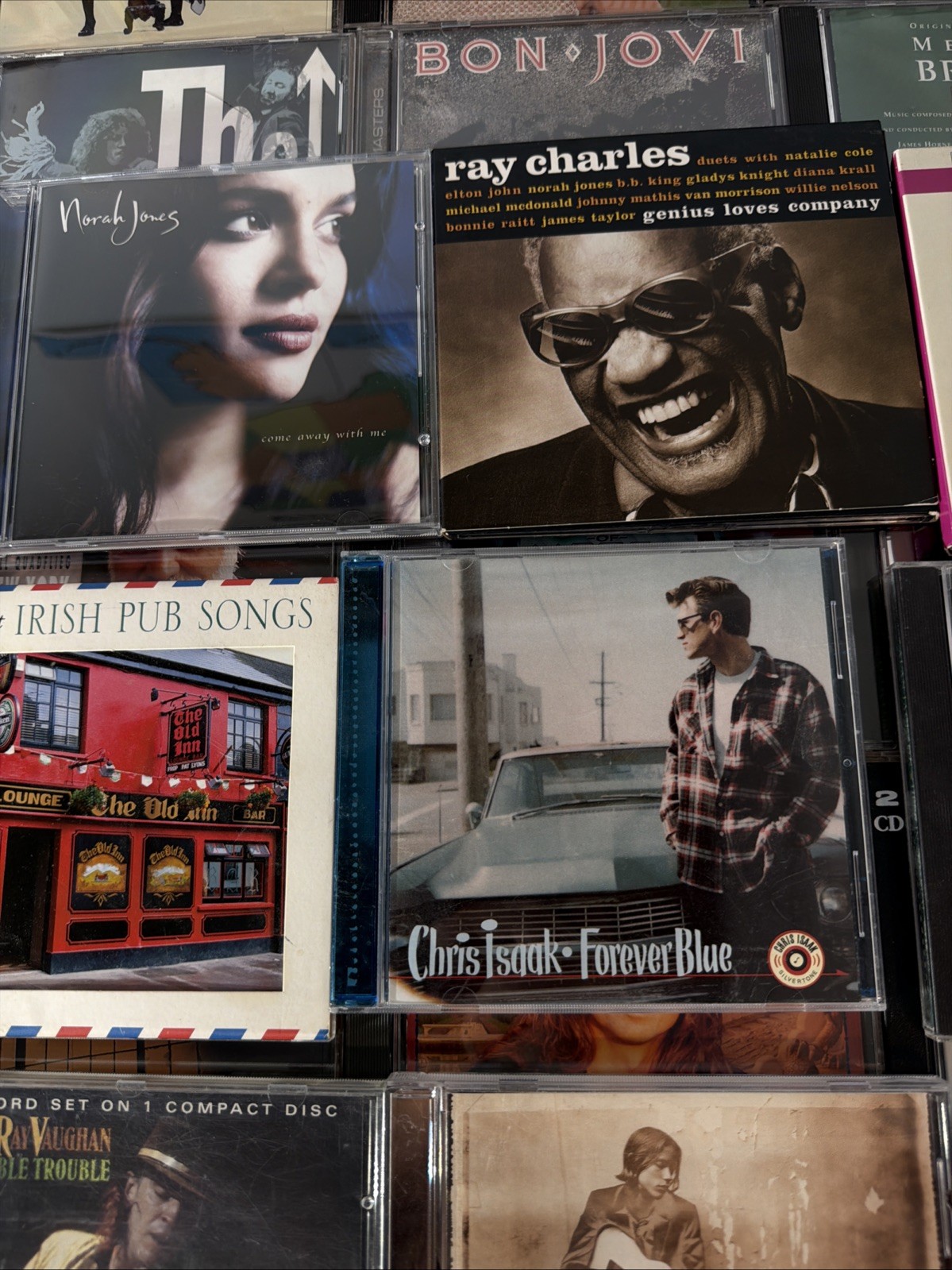 Huge Lot of 66 1980s-2000s Music CD's Elton John, Talking Heads, Harry Potter G4