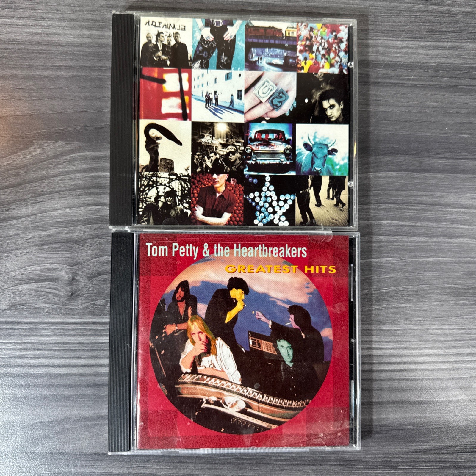 70’s & 80’s Rock CD Lot of 26 Floyd Kiss Zeppelin Eagles Beatles Petty W/Case