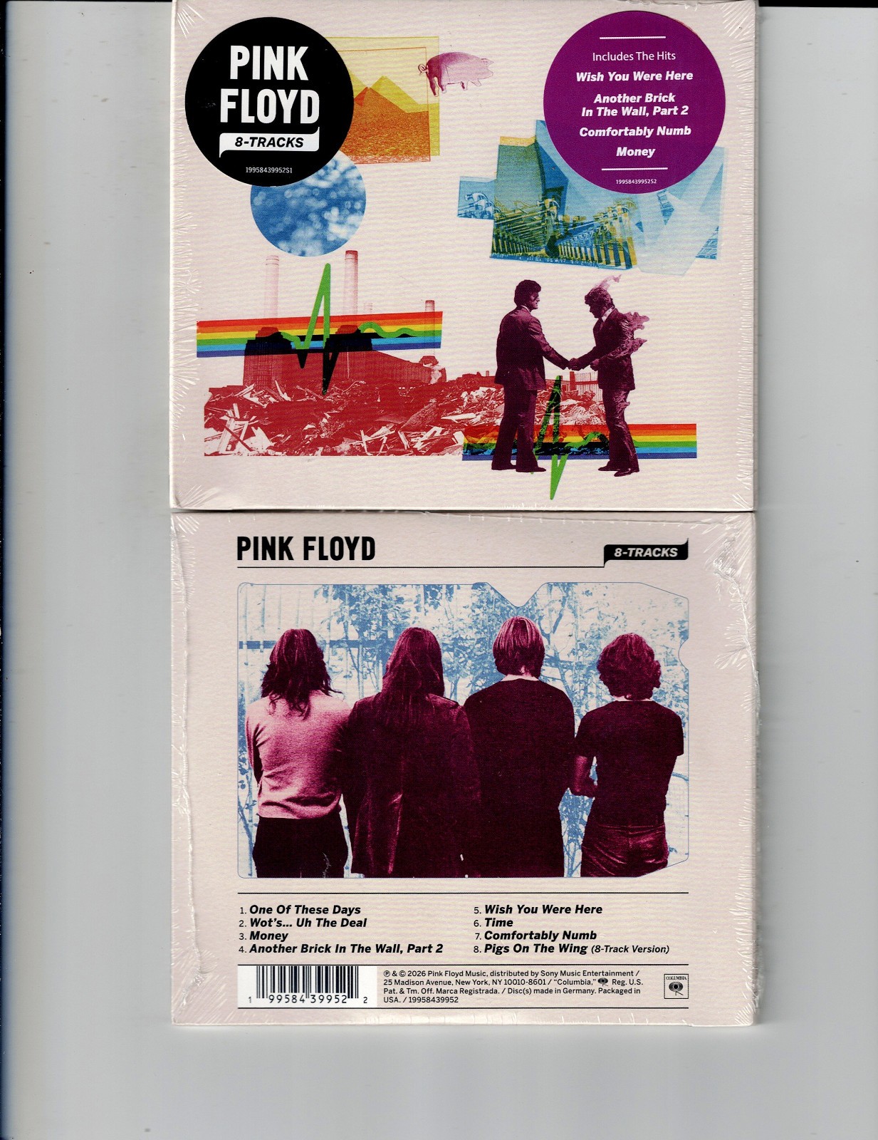 PINK FLOYD - 8 TRACKS (CD 2026) NEW *8 TRACKS*