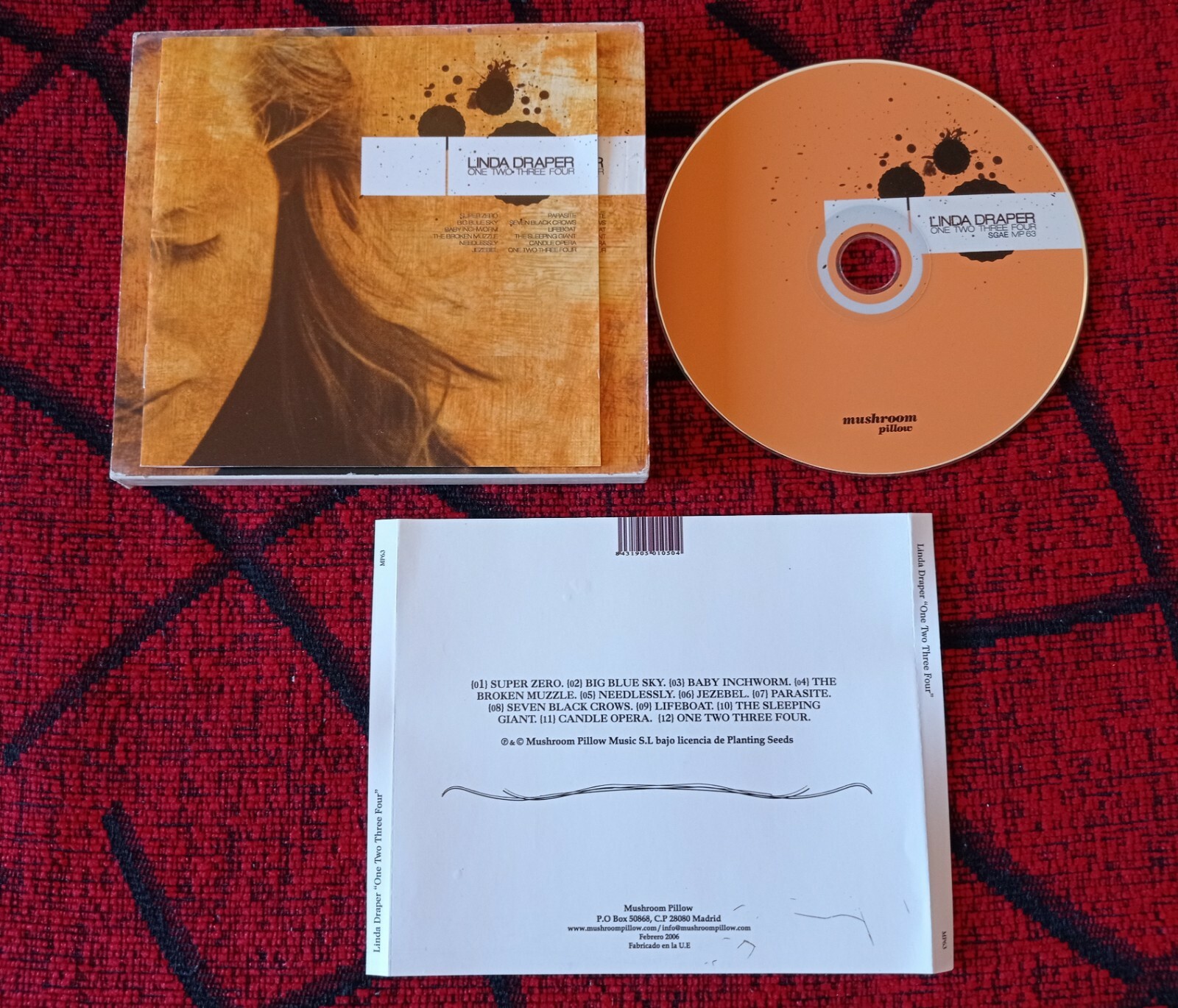LINDA DRAPER ** One Two Three Four ** ORIGINAL 2006 Spain CD