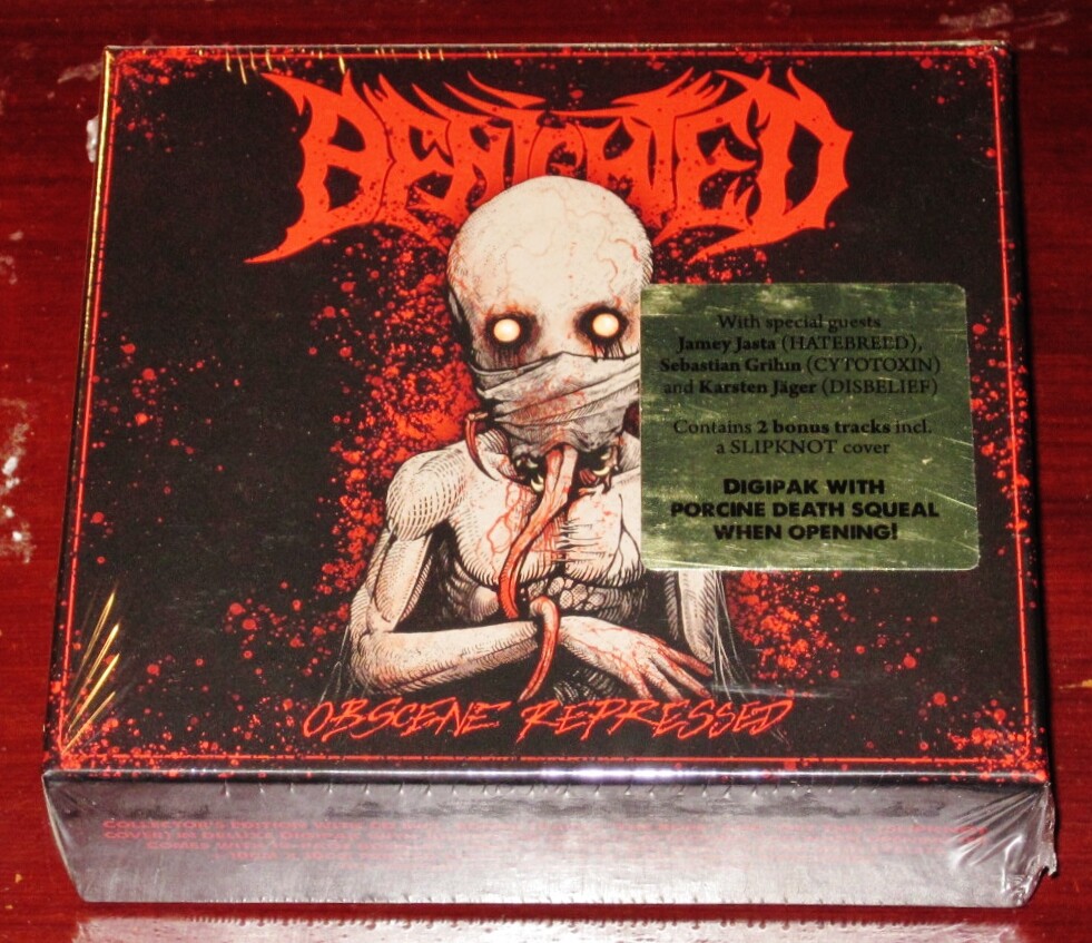Benighted: Obscene Repressed - Limited Deluxe Collector's Edition Box Set CD NEW