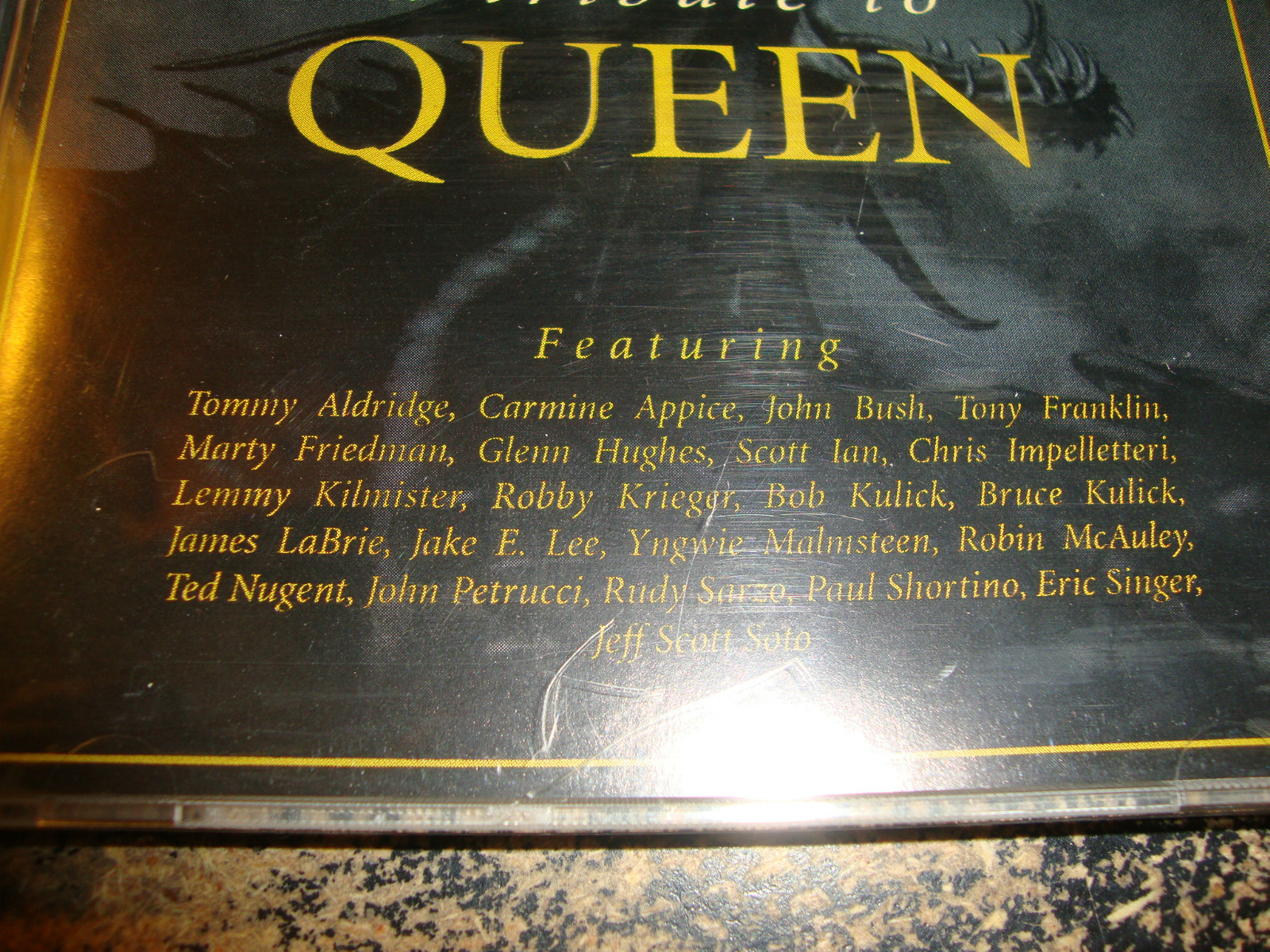 DRAGON ATTACK rock tribute to QUEEN cd sebastian bach/bruce kulick
