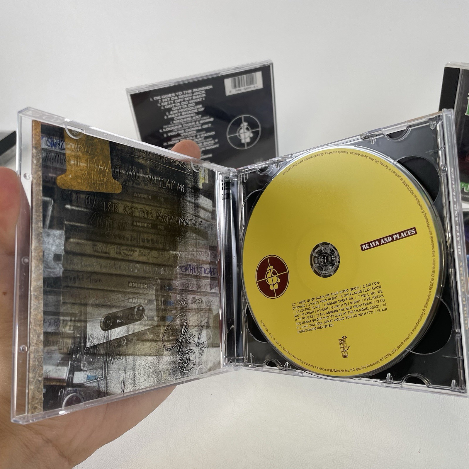 Public Enemy CD Lot Of 5 — Black Planet Beats & Places Misses Apocalypse 91 Rap